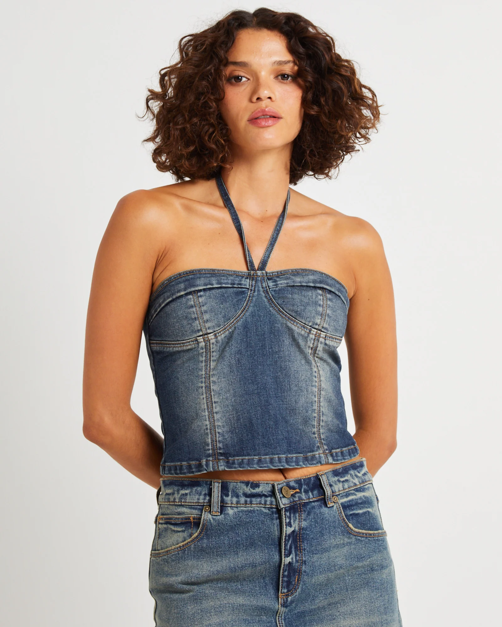 00 Denim Top Zendaya - Image 5