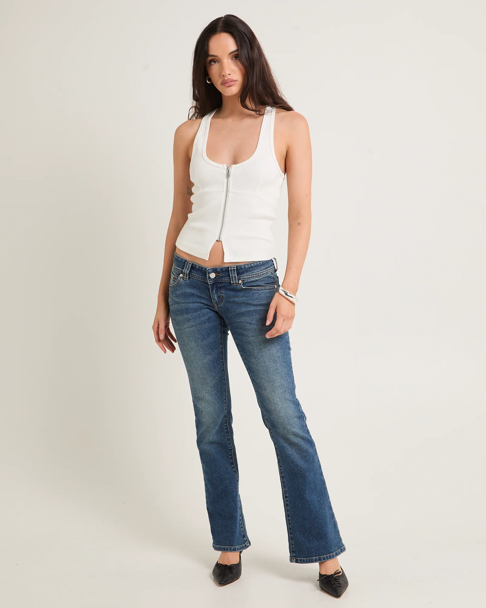 00 Super Low Kick Denim Jeans Petra - Image 7