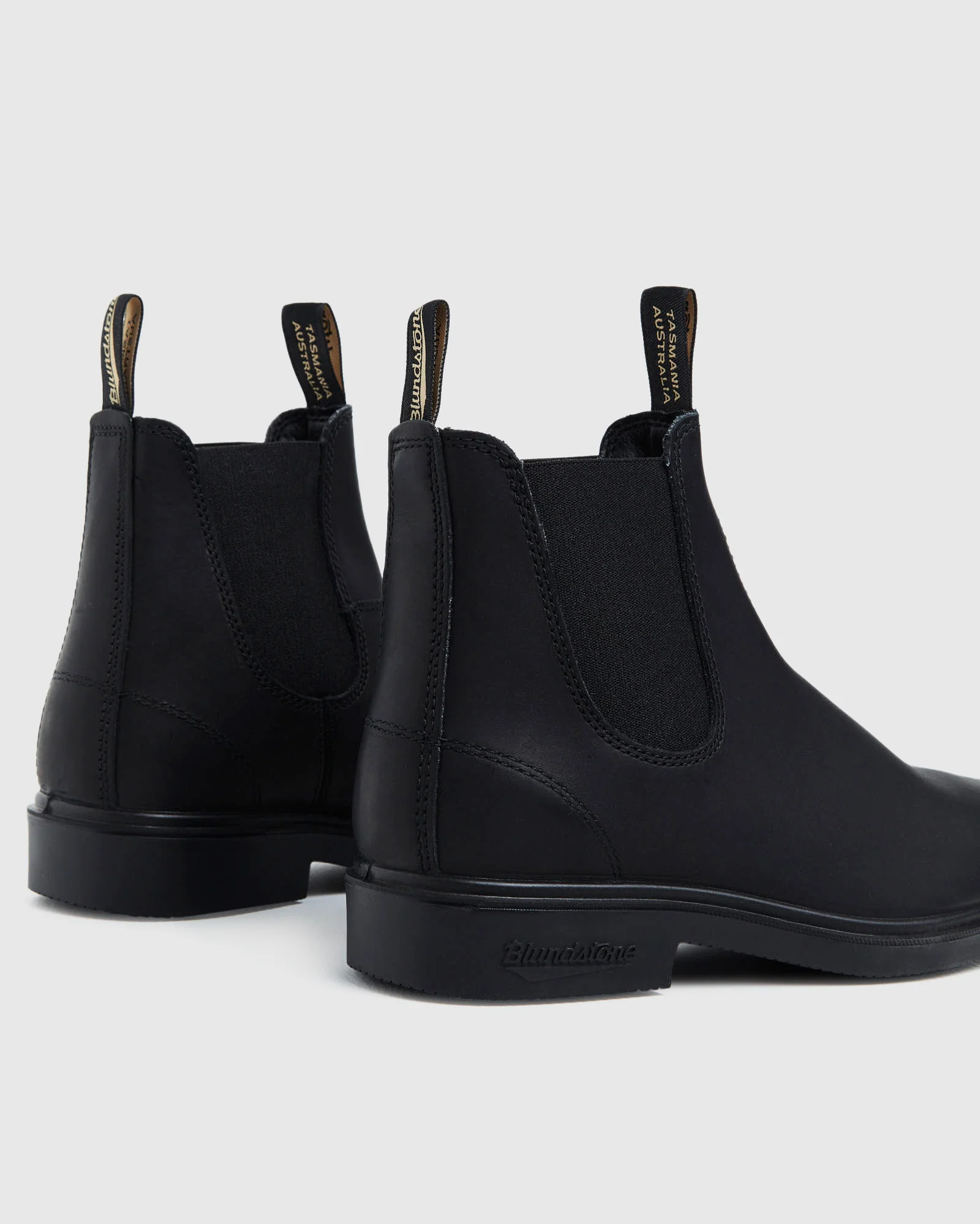 063 Leather Dress Boots Black - Image 5