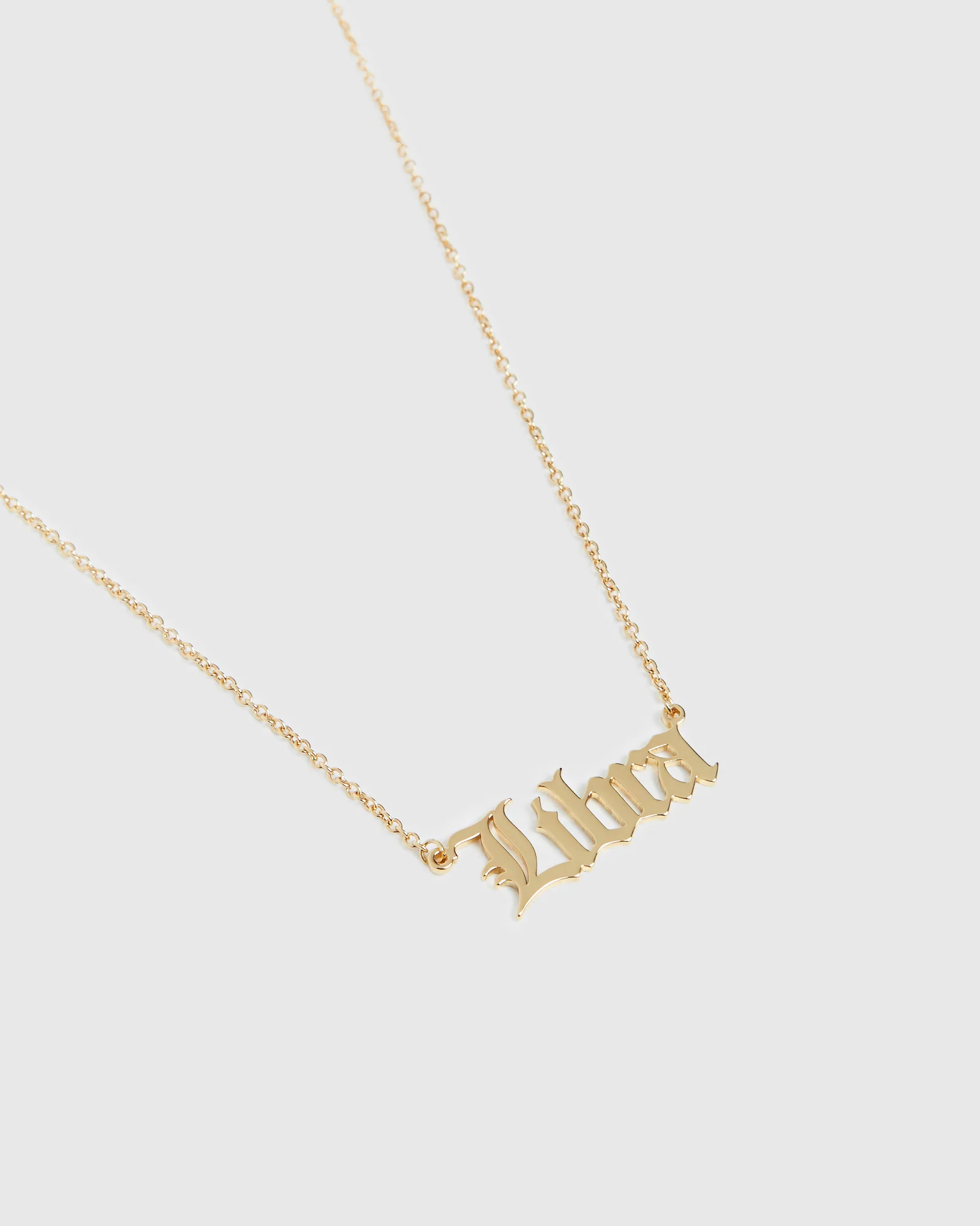 14k  Libra Star Sign Necklace - Image 2