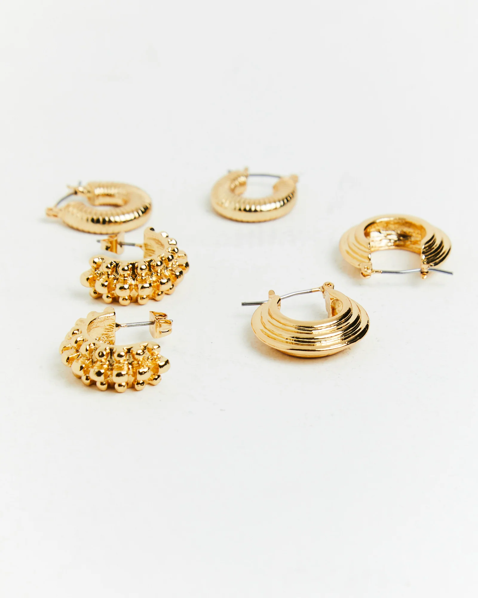 14K  Plated Yasm Earrg Pack - Image 3