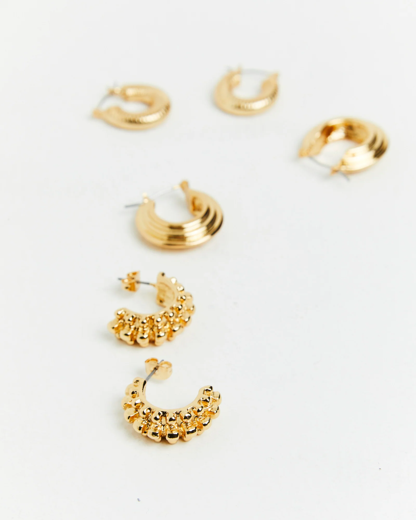 14K  Plated Yasm Earrg Pack - Image 4