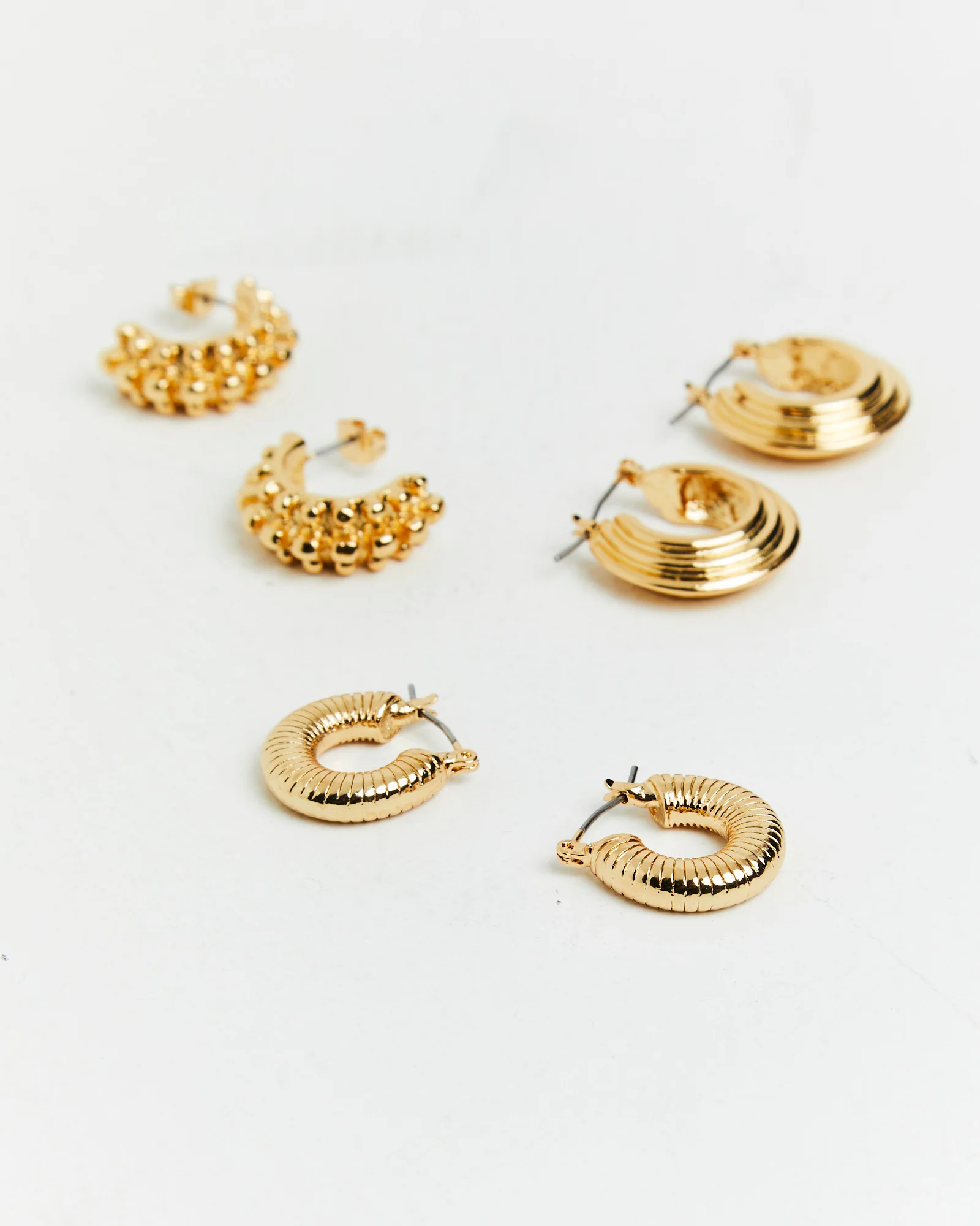 14K  Plated Yasm Earrg Pack - Image 5