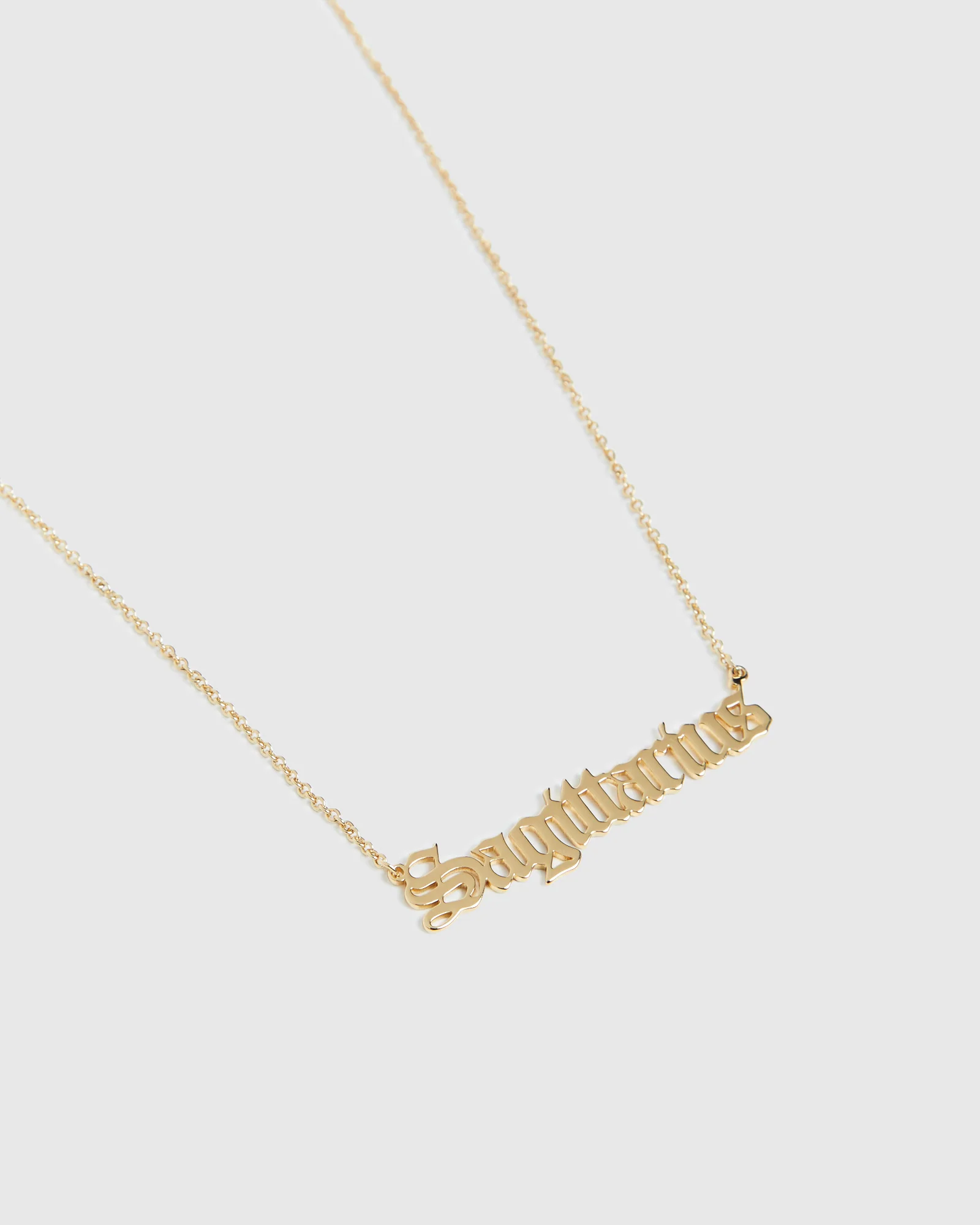 14k  Sagittarius Star Sign Necklace - Image 3