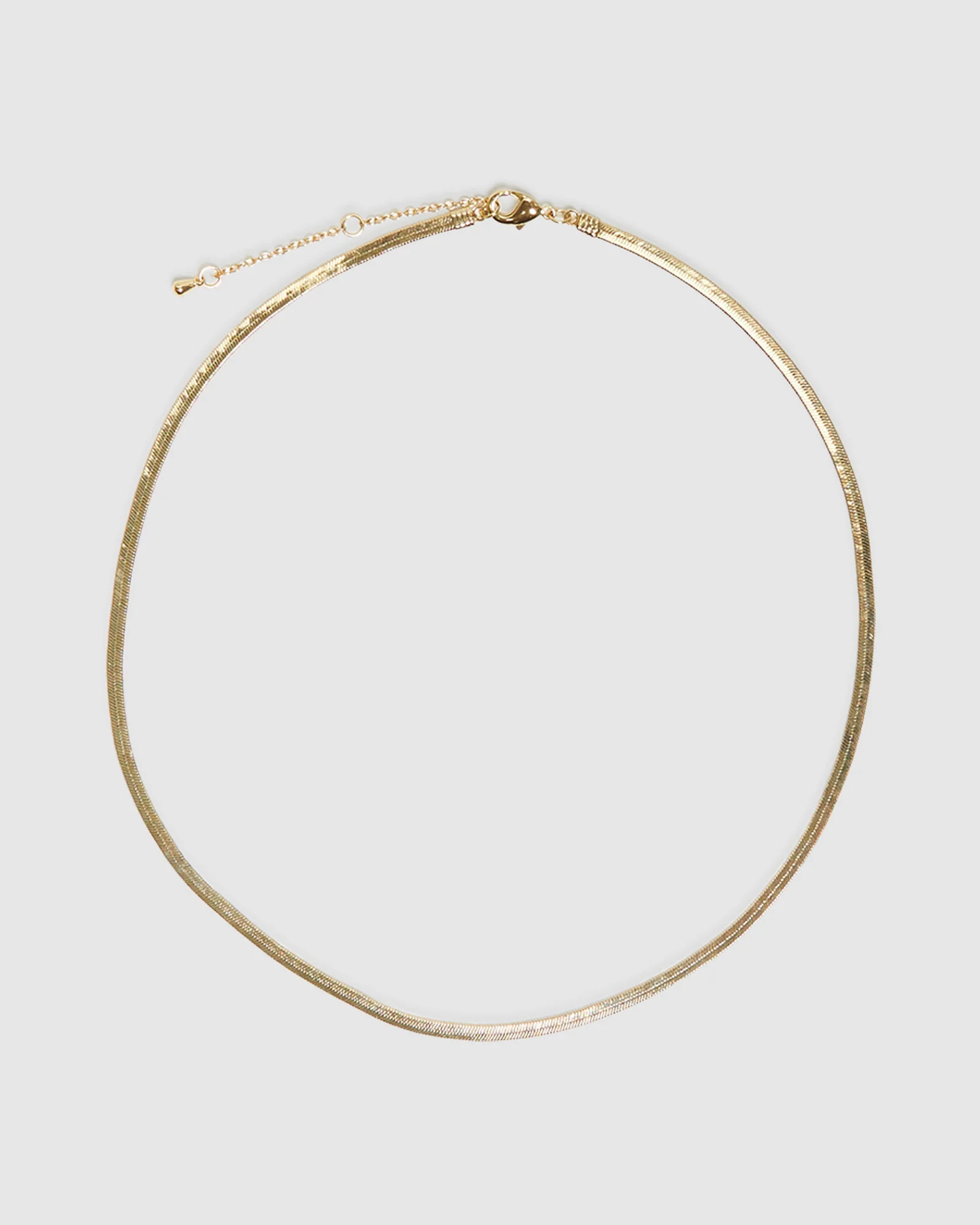 14k Snake Cha Necklace  Plated - Image 2