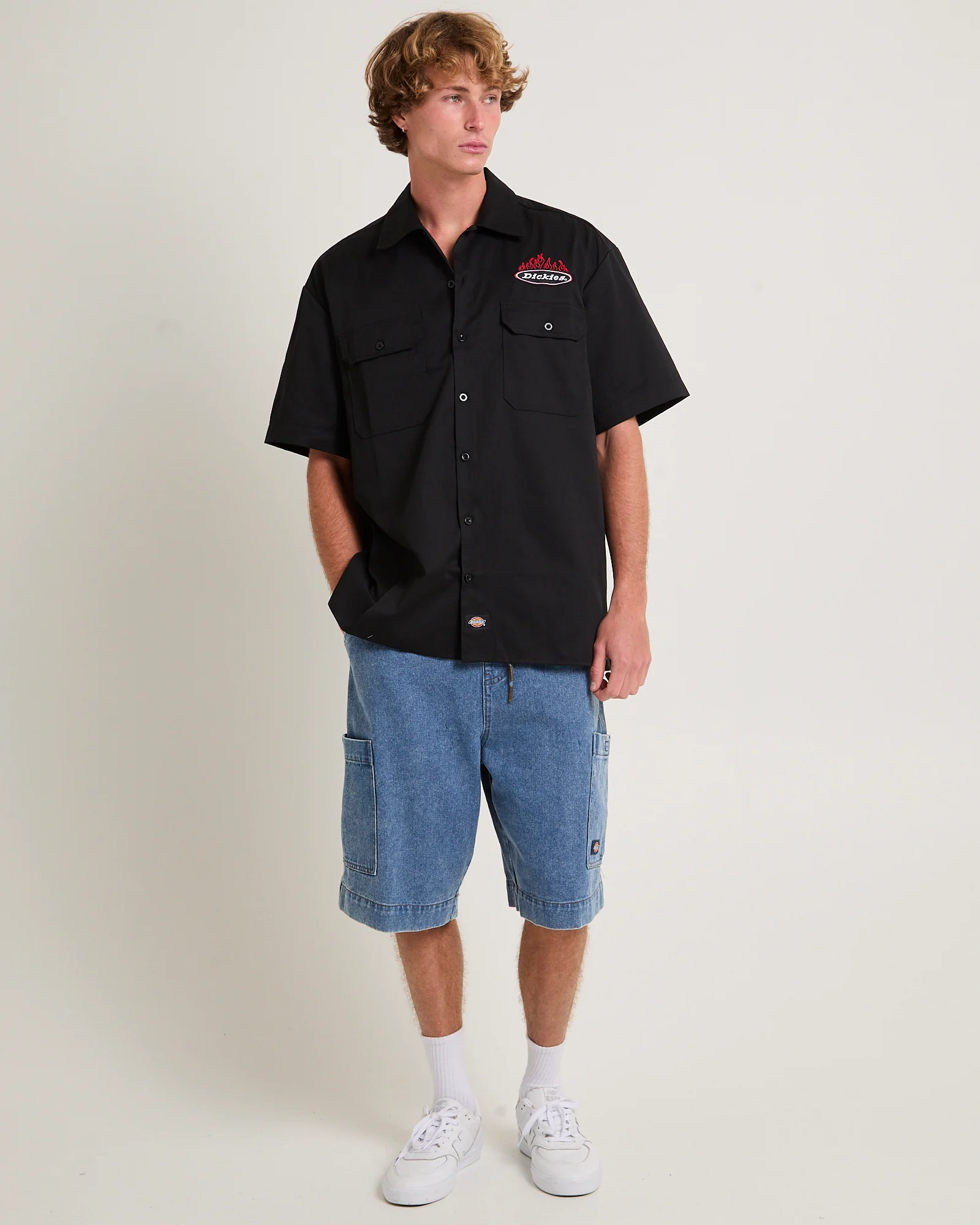 1574 Fire Boy Short Sleeve Shirt - Image 3
