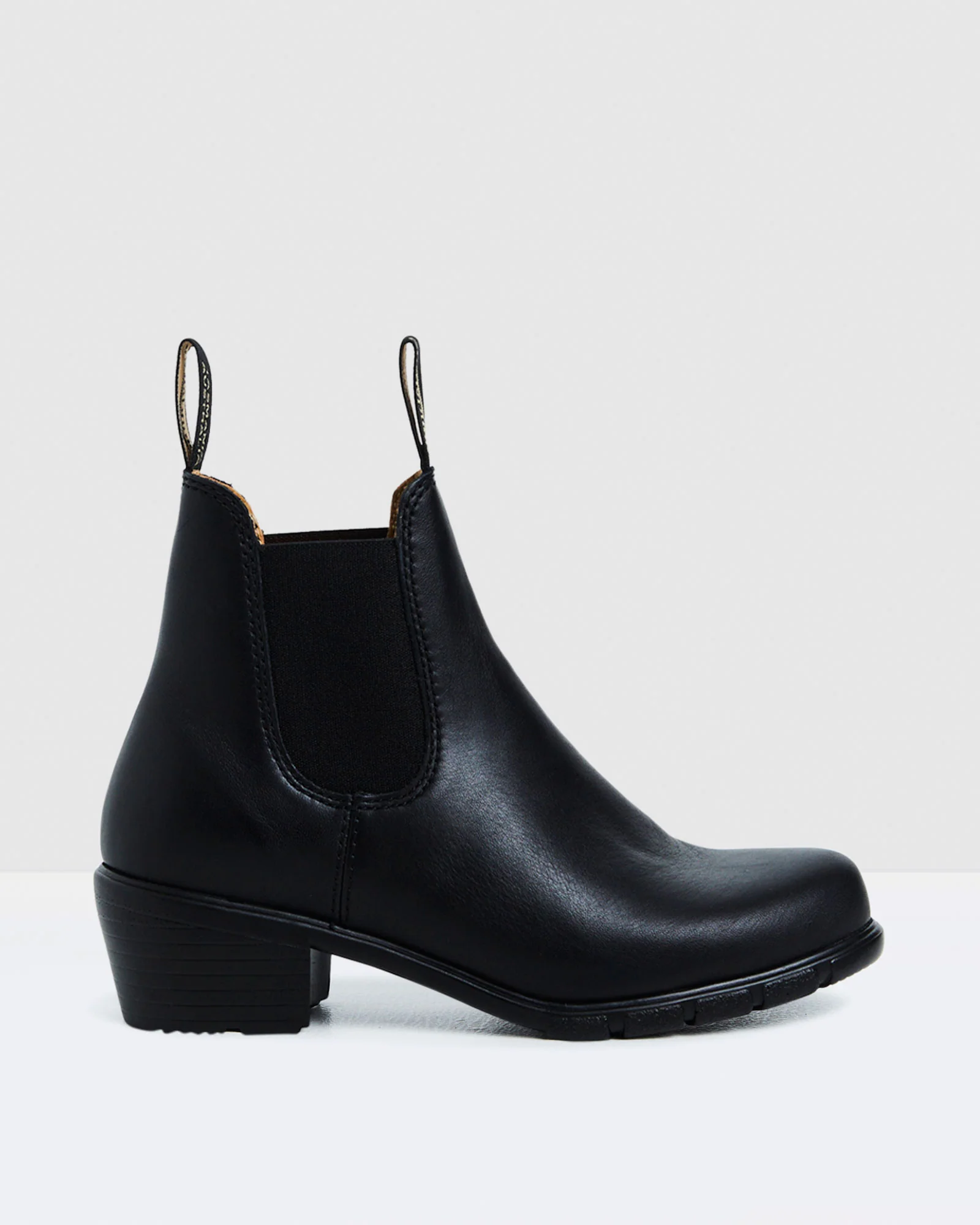 1671 Heeled Leather Boots Black - Image 2