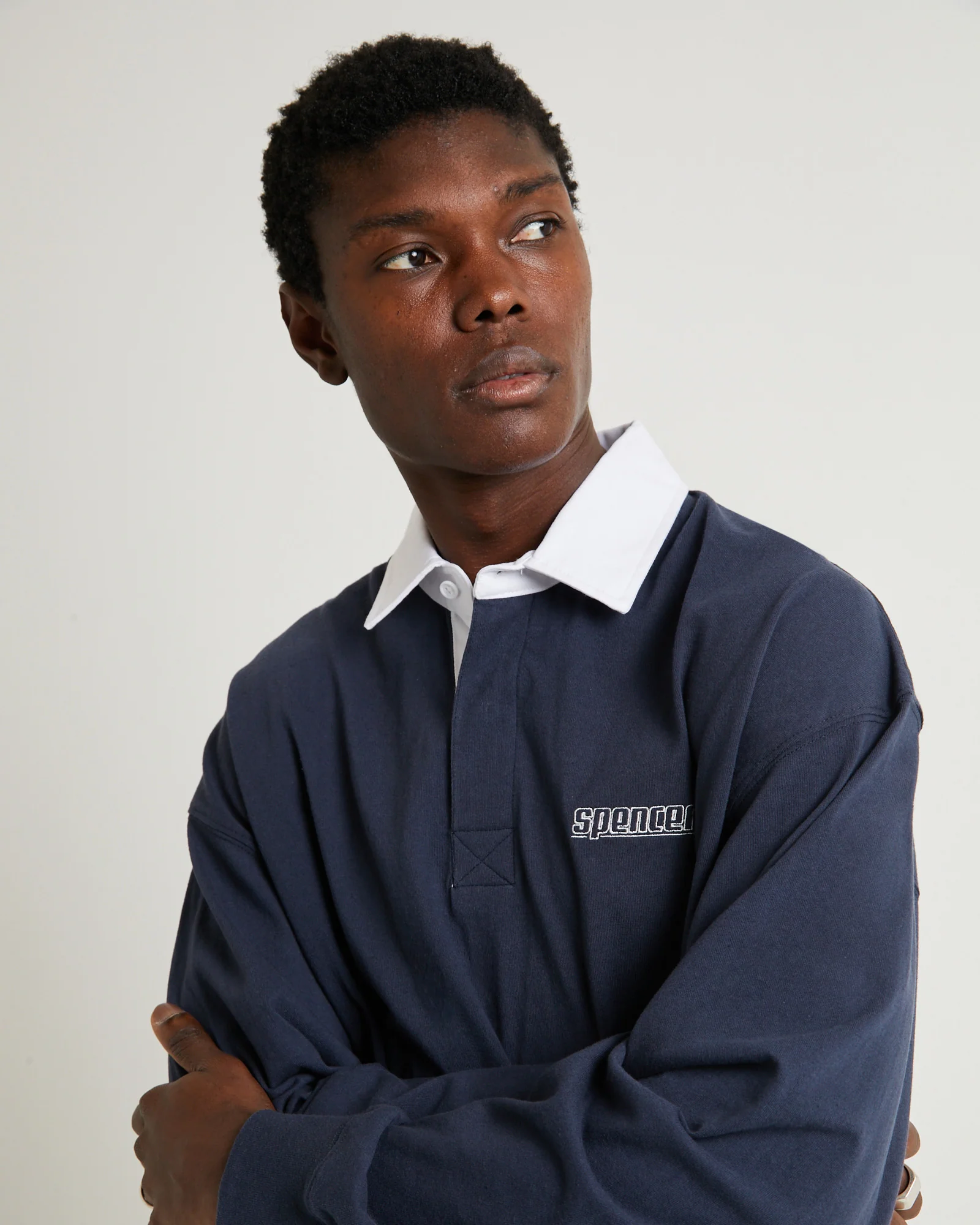 1992 Long Sleeve Polo Navy - Image 5