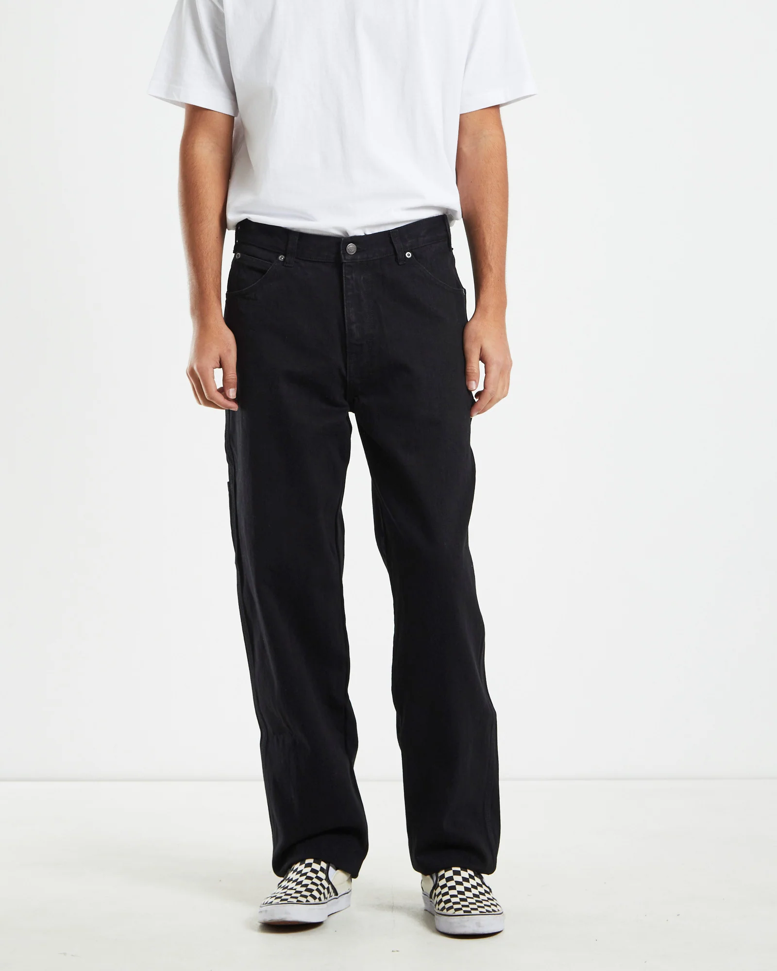 1993 Relaxed Fit Carpenter Jeans Black - Image 5