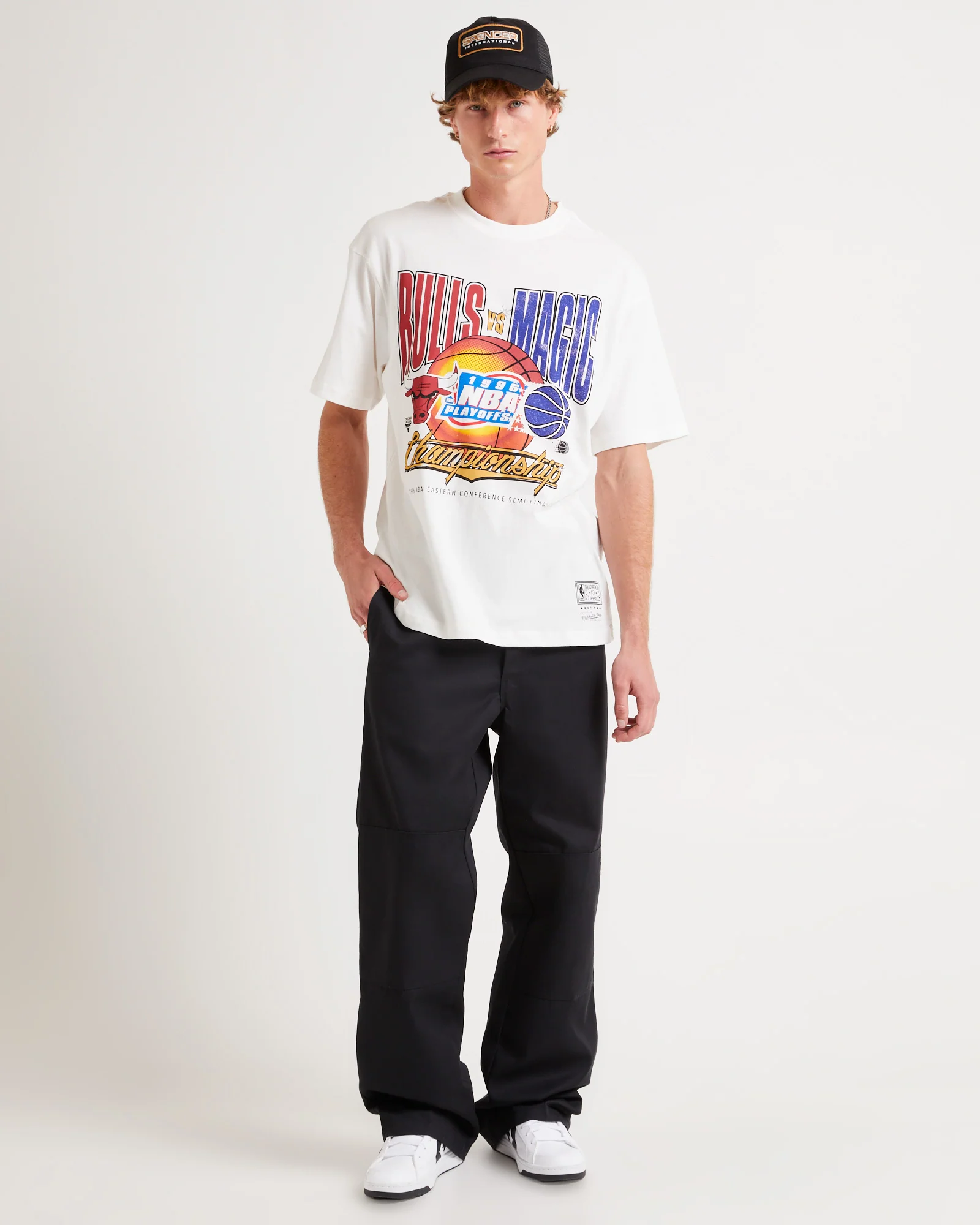 1996 NBA Playoffs Bulls vs Magic T-Shirt - Image 3