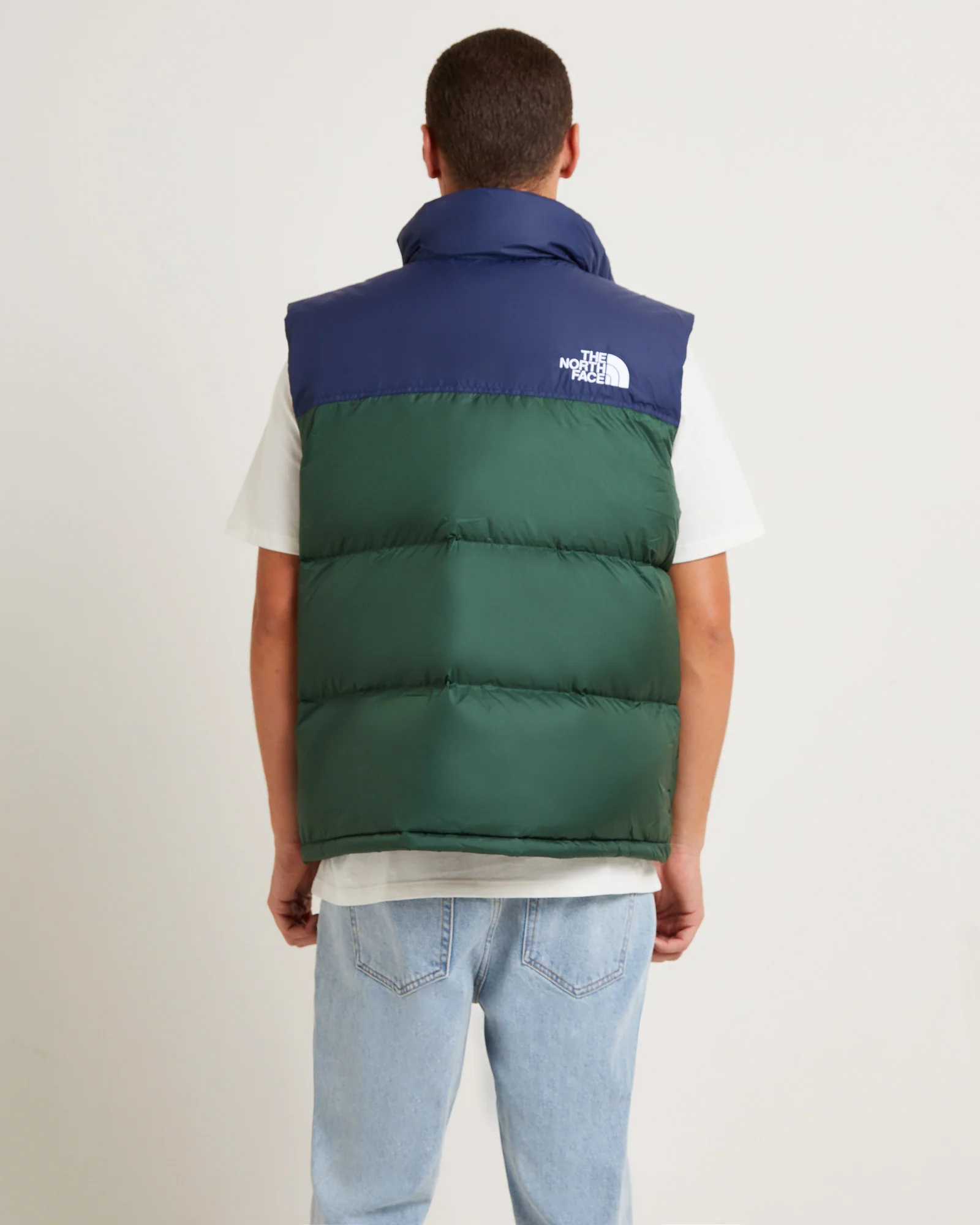1996 Nuptse Retro Vest in Pine Needle - Image 2