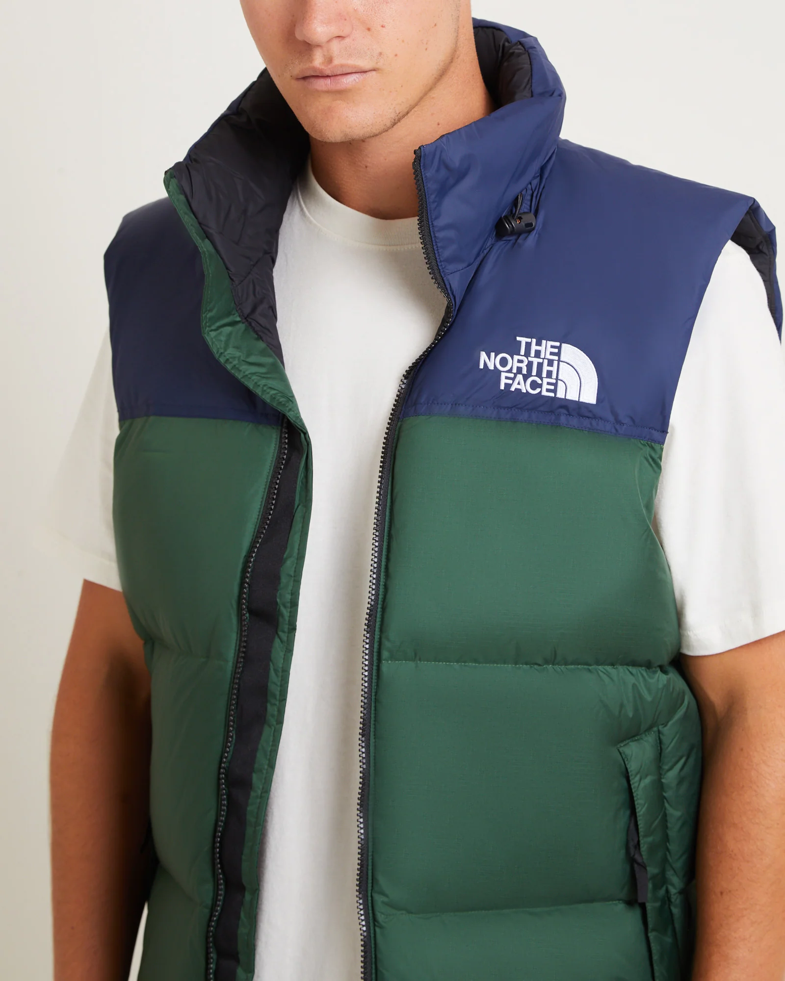 1996 Nuptse Retro Vest in Pine Needle - Image 6