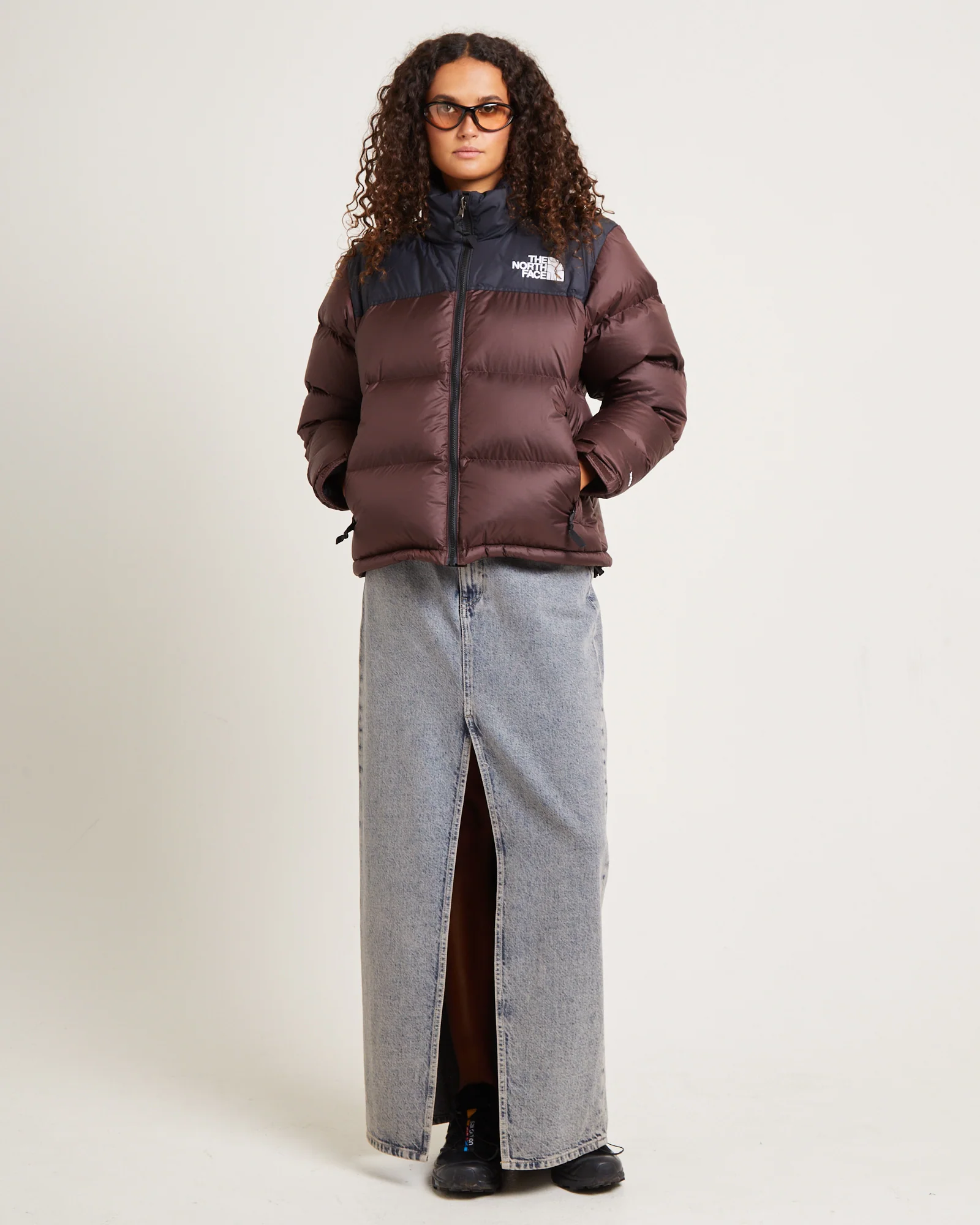 1996 Retro Nupste Jacket Coal Brown - Image 3
