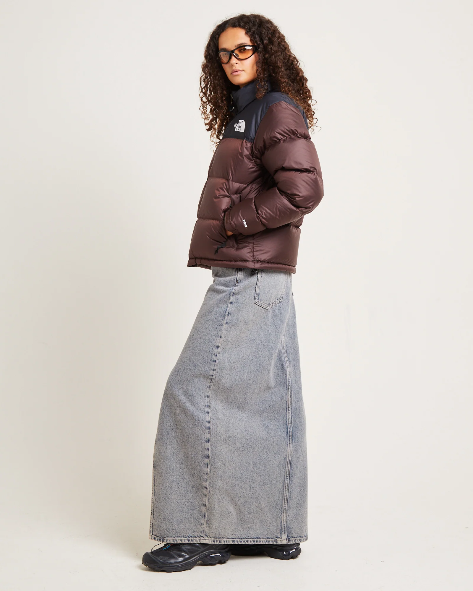 1996 Retro Nupste Jacket Coal Brown - Image 4