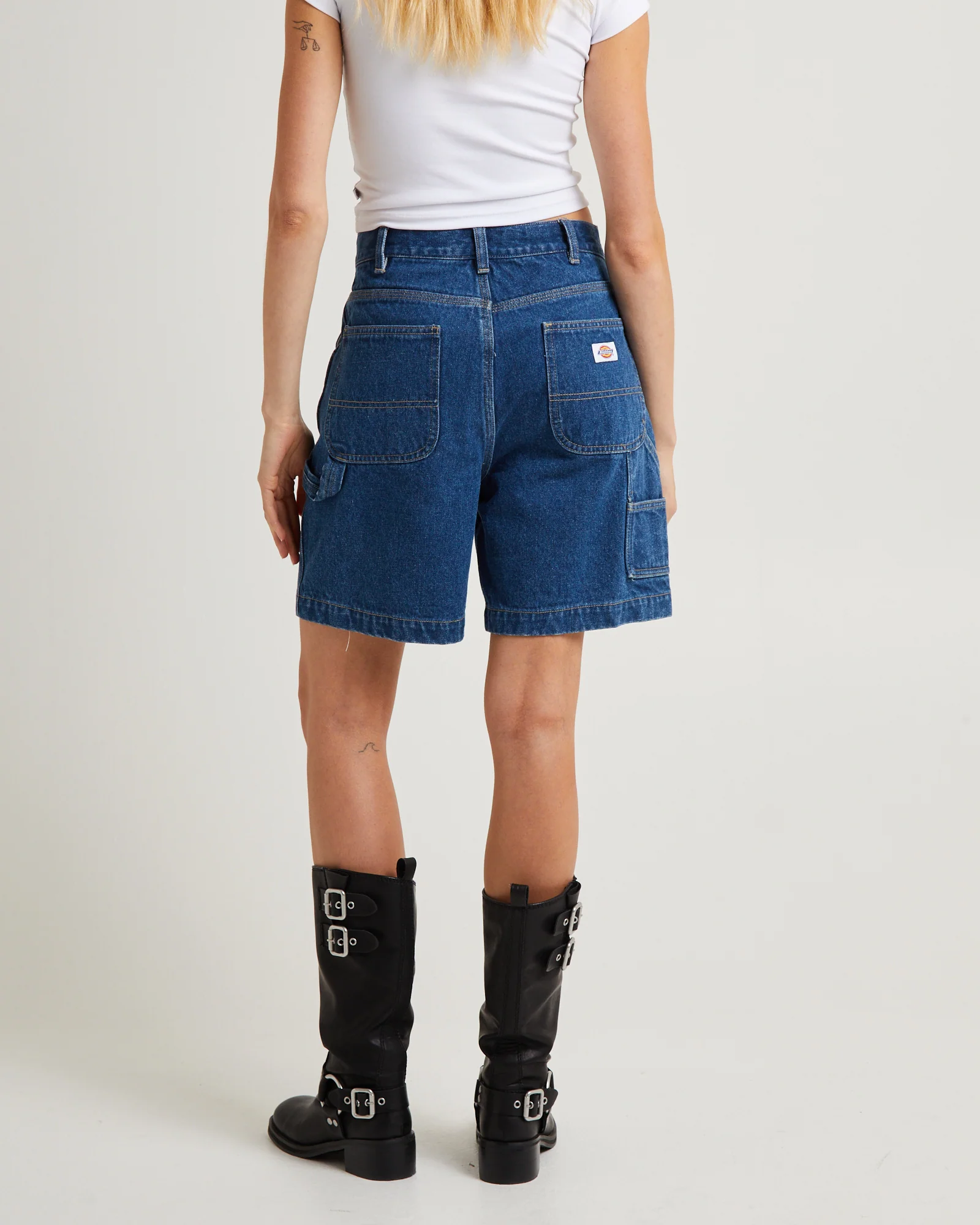 1997 A Line Denim Carpenter Short - Image 2