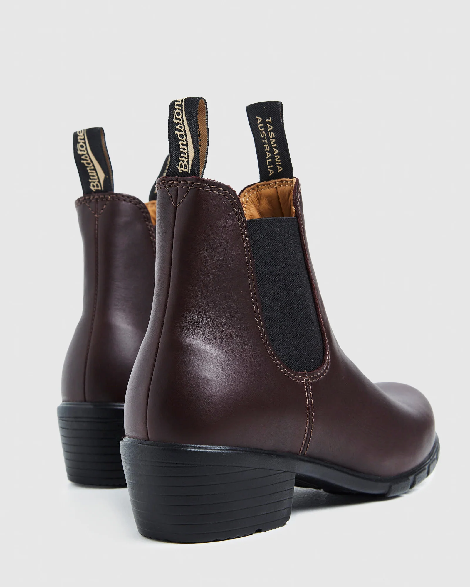 2060 Womens Heeled Boots Shiraz Red - Image 4
