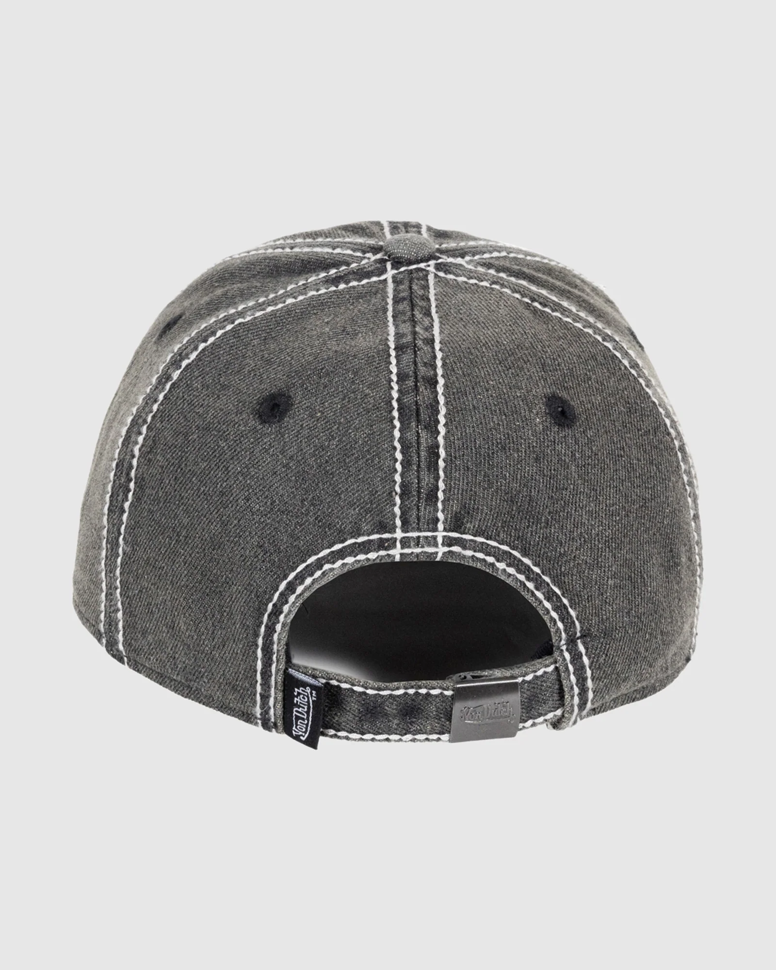 3D Embroidery Acid Denim Dad Cap - Image 3