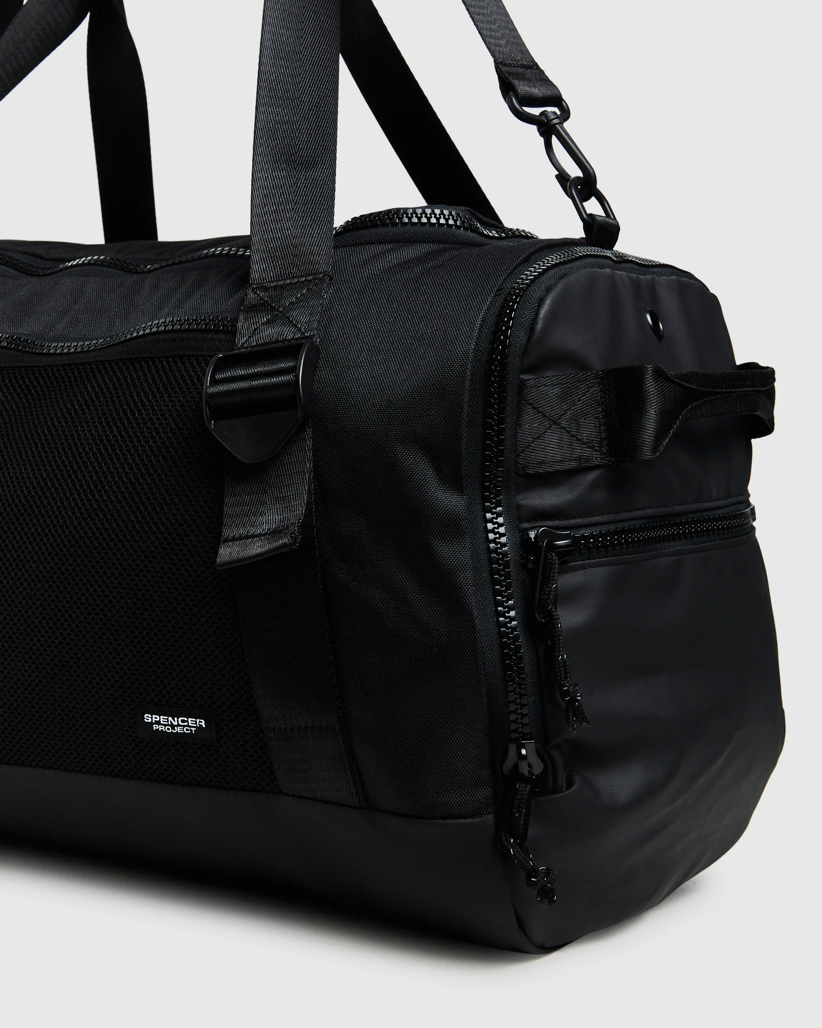 40L Burnside Duffel Bag Black - Image 4