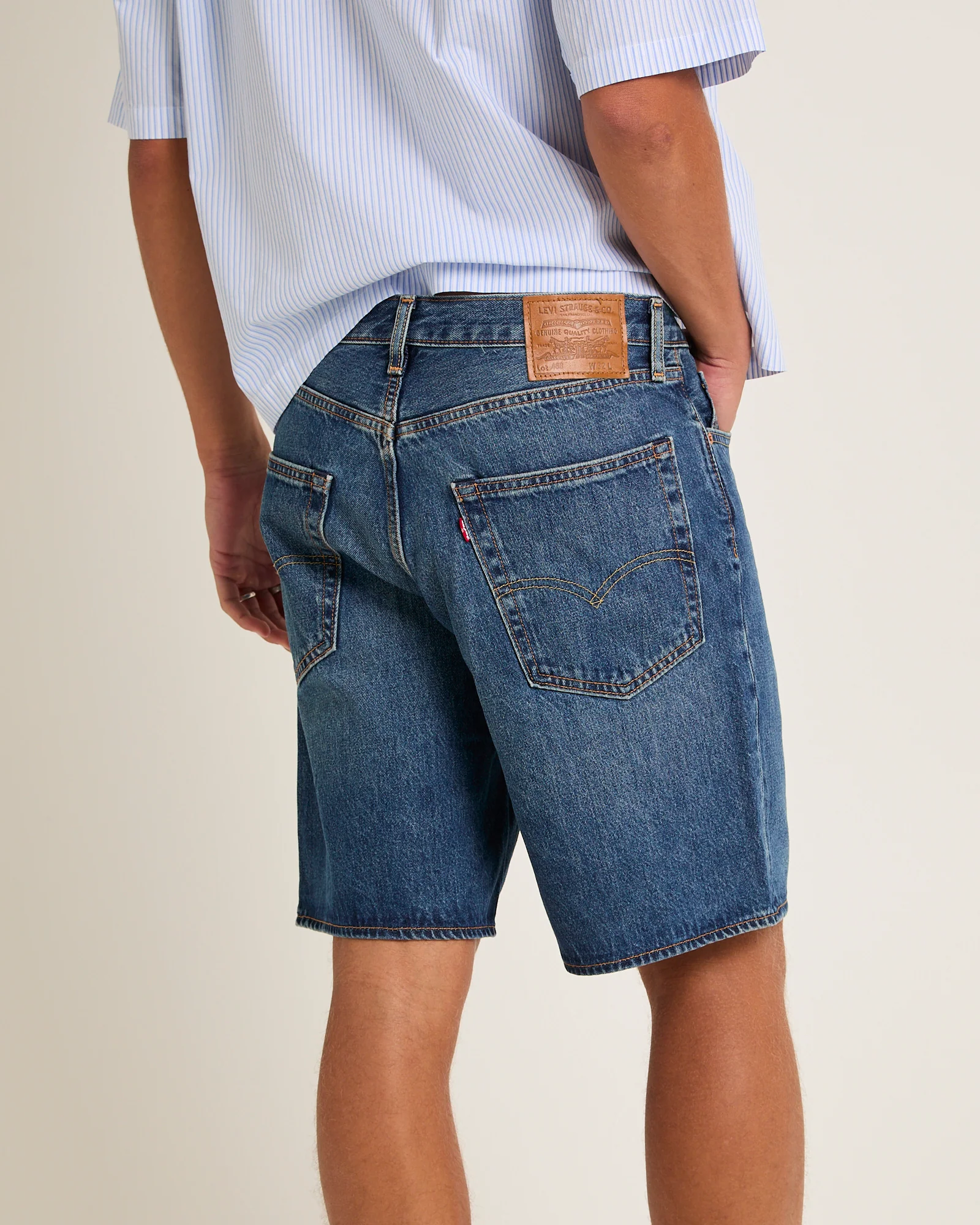468 Stay Loose Denim Shorts - Image 2