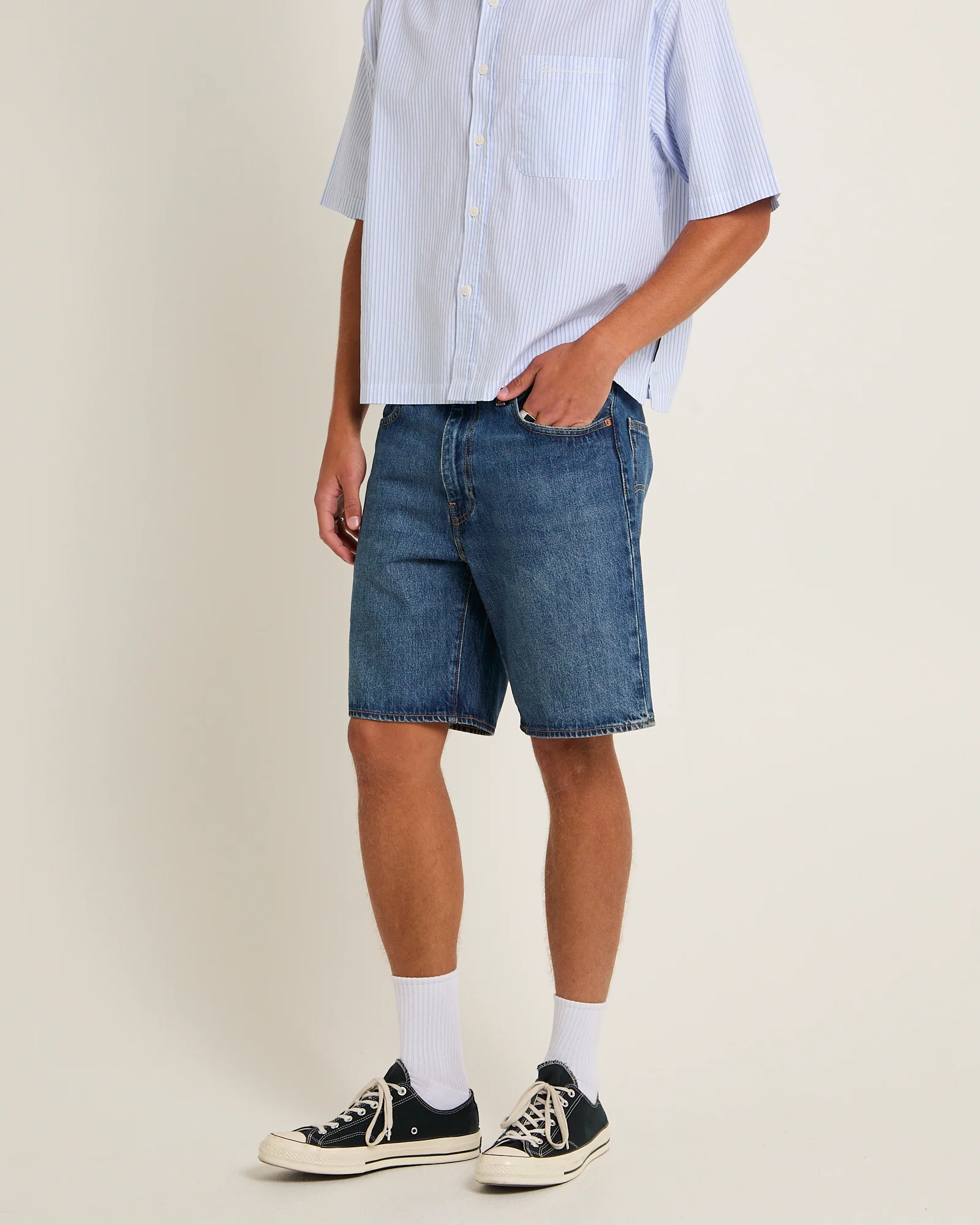 468 Stay Loose Denim Shorts - Image 5