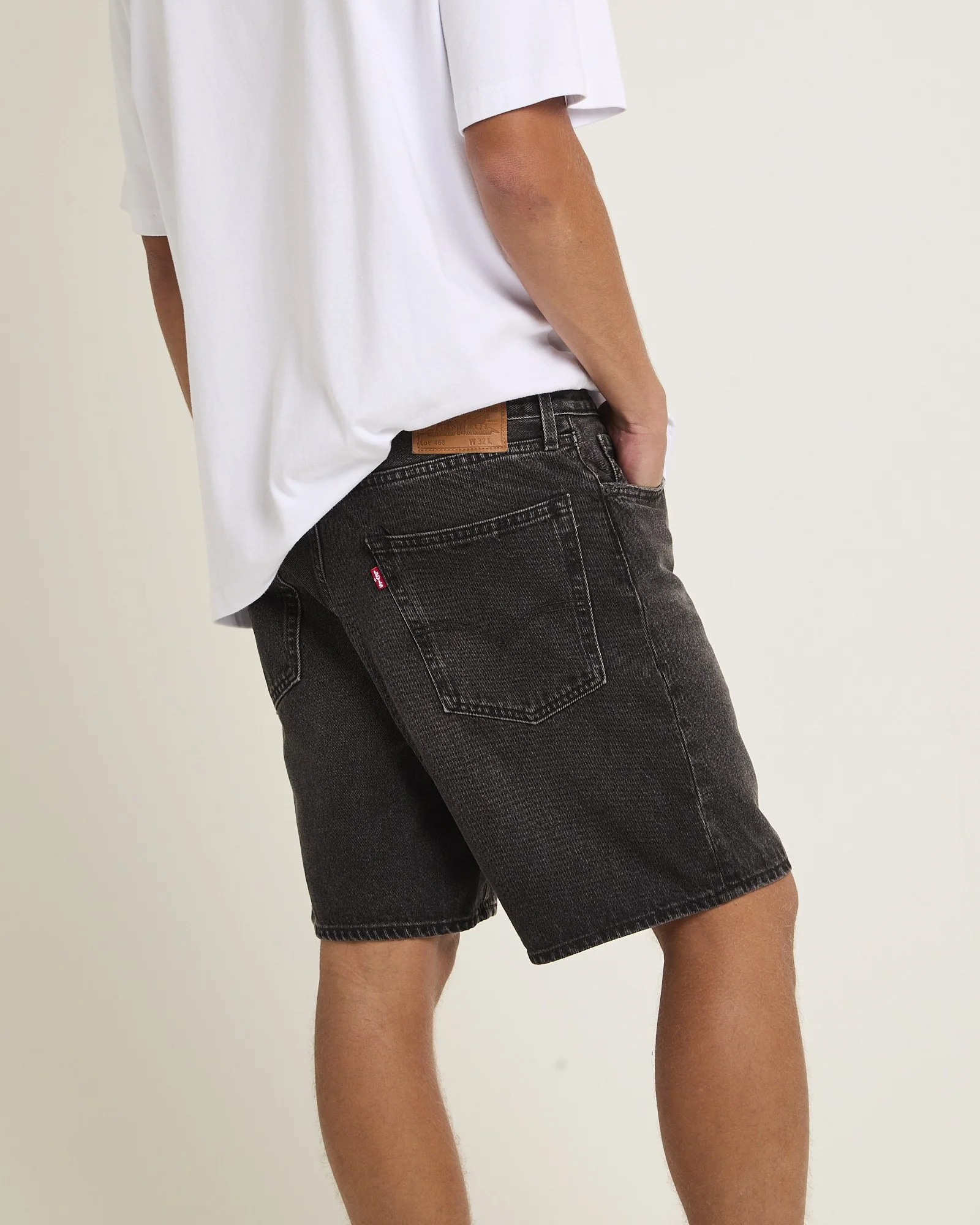 468 Stay Loose Denim Shorts - Image 2