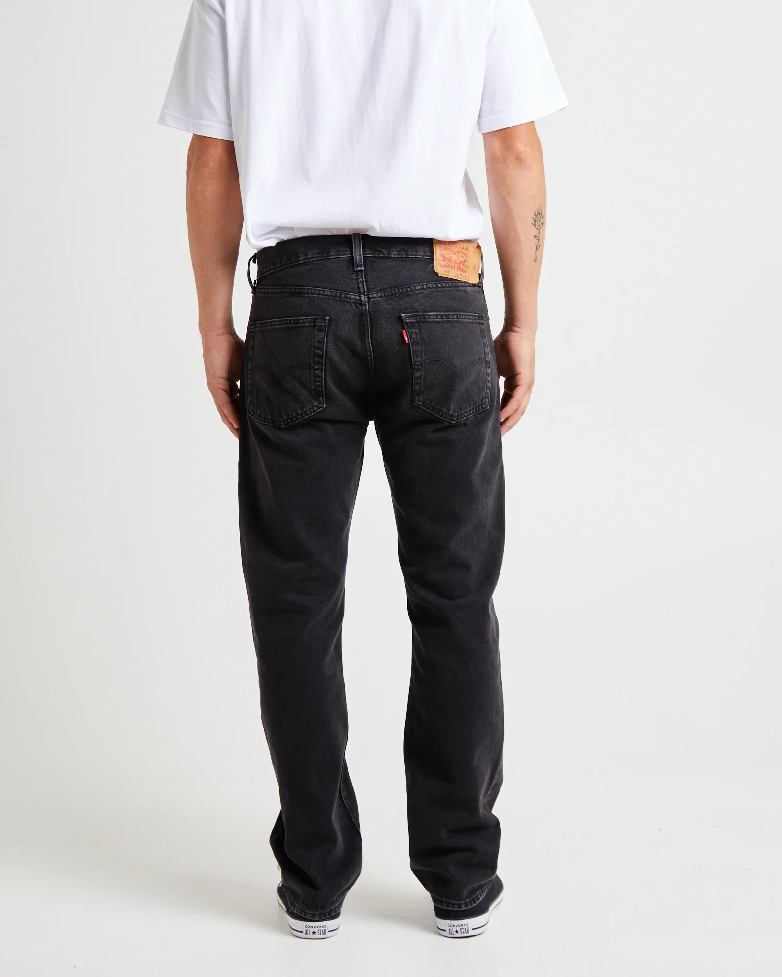 501 Original Denim Jeans Chilly Weather - Image 2