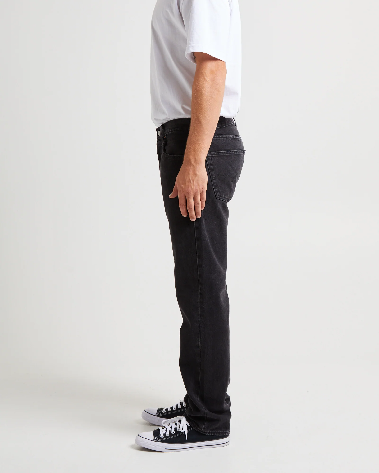 501 Original Denim Jeans Chilly Weather - Image 5