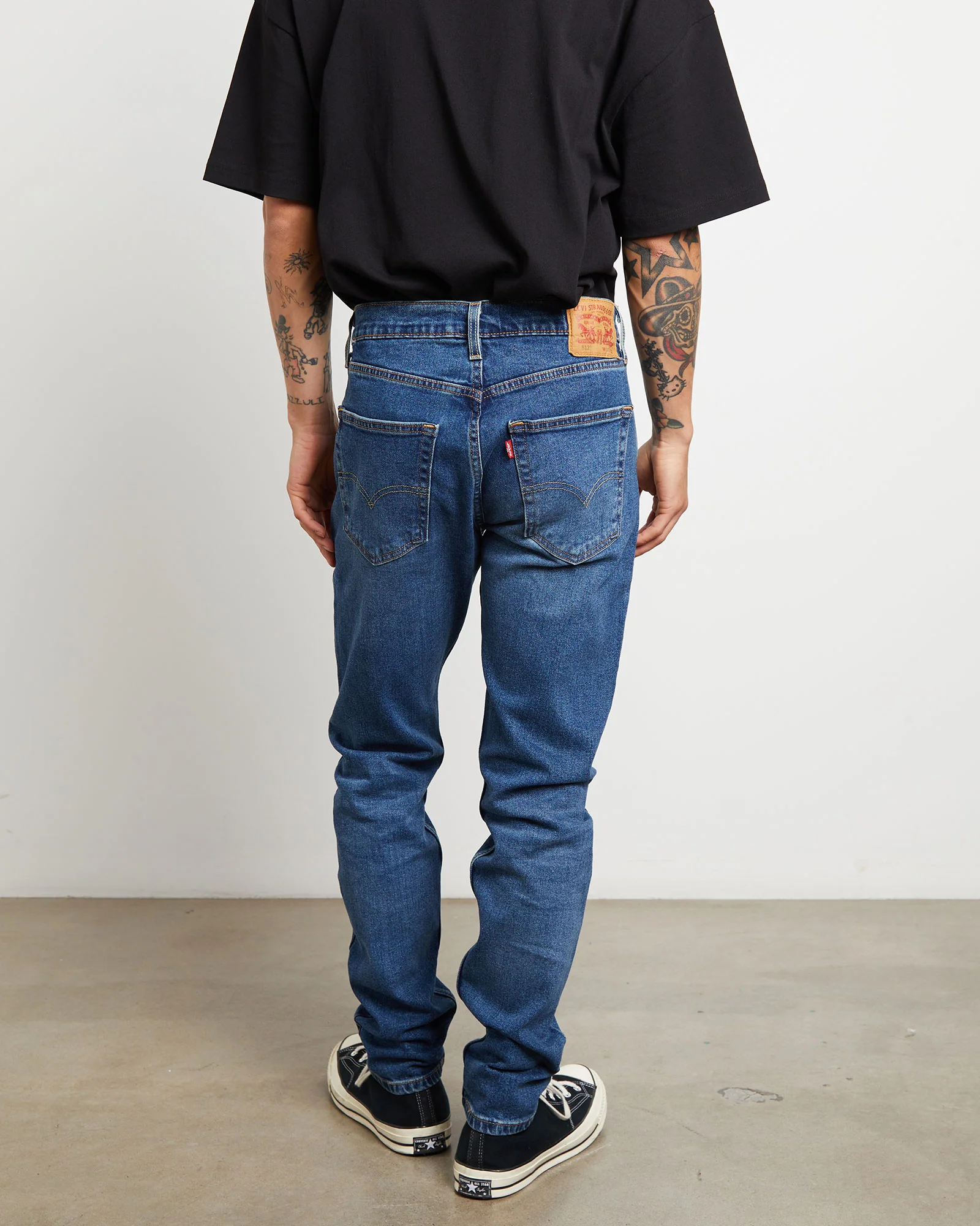 512 Slim Taper Denim Jeans Goldenrod - Image 2