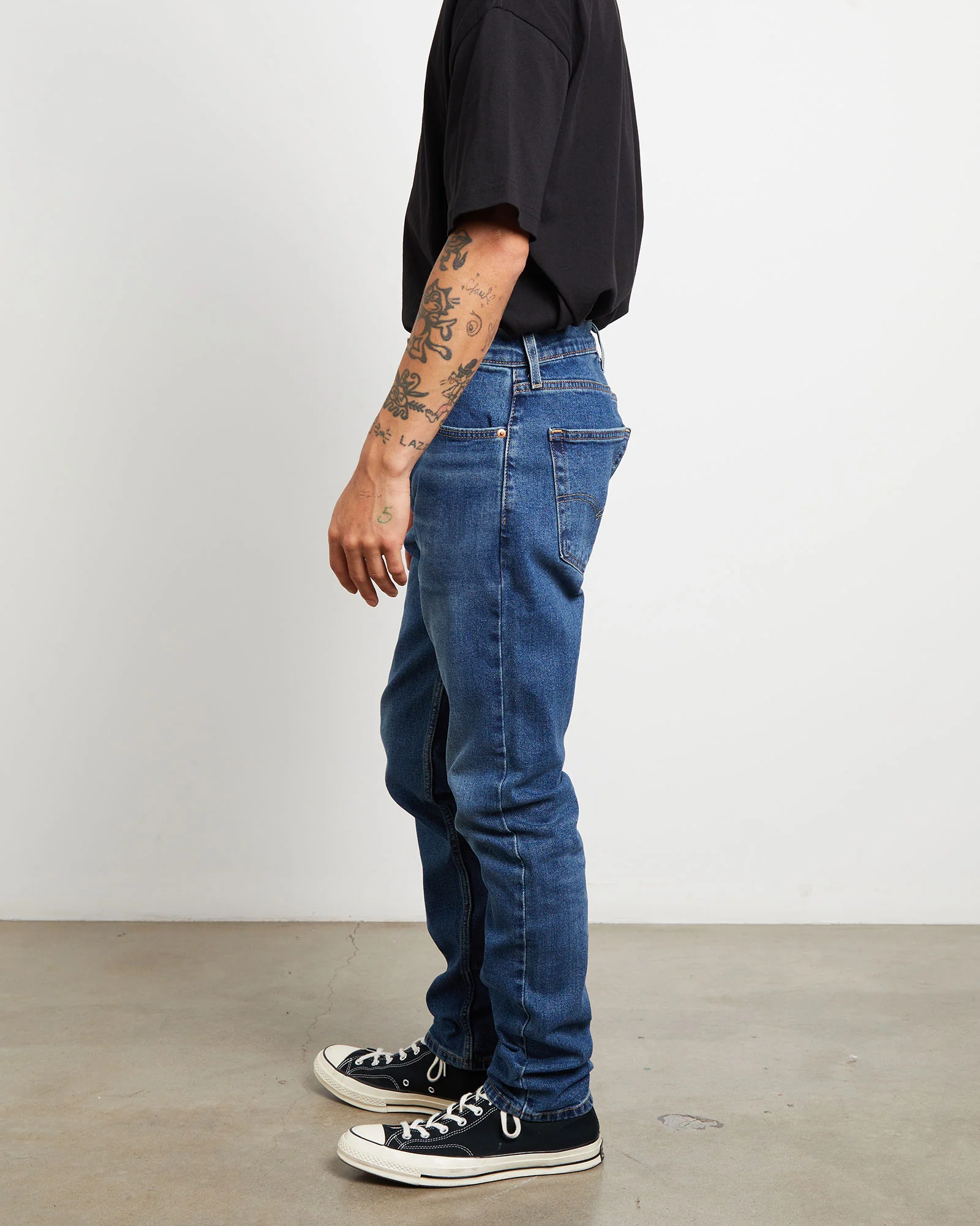 512 Slim Taper Denim Jeans Goldenrod - Image 5