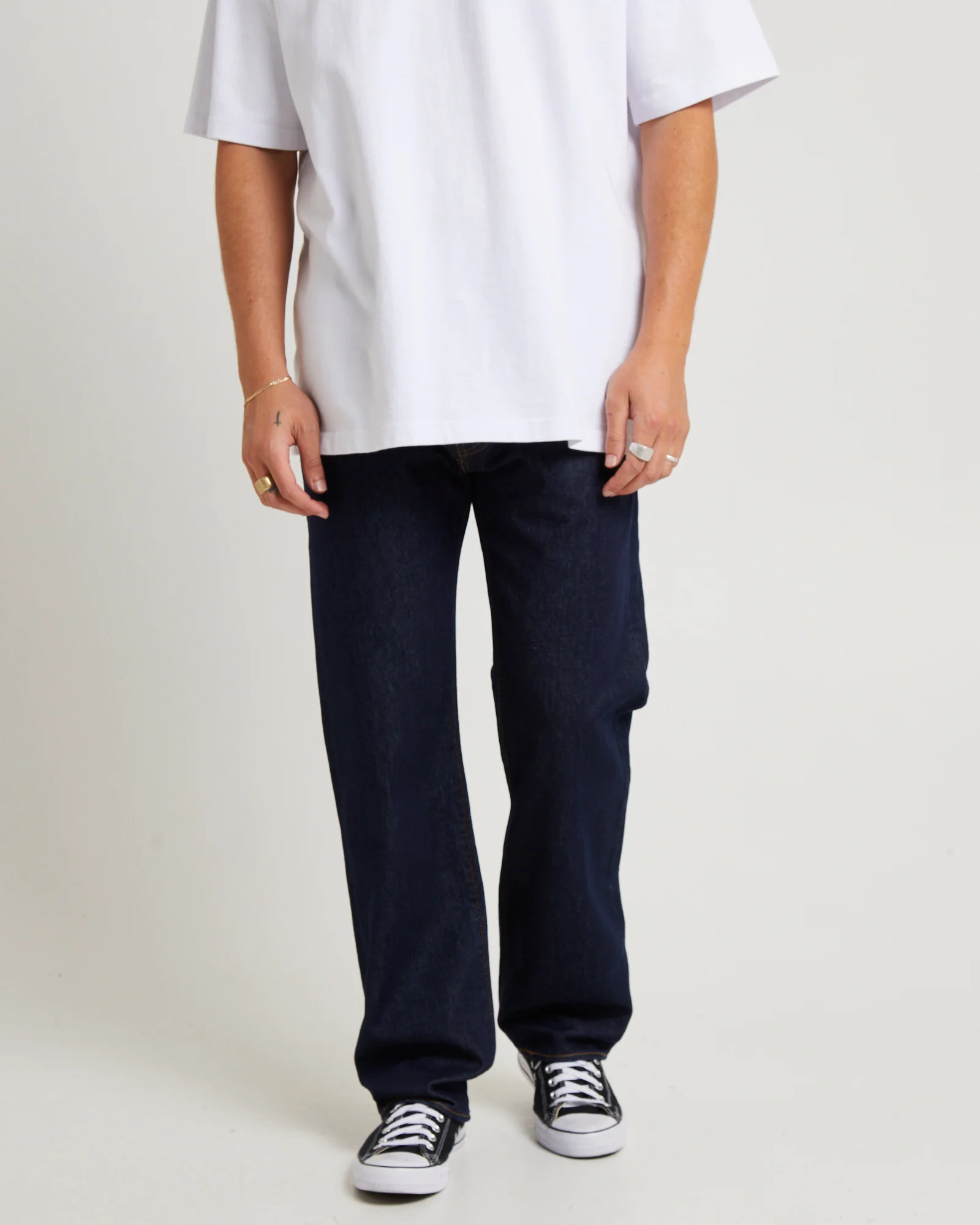 555 Relaxed Straight Denim Jeans - Image 2