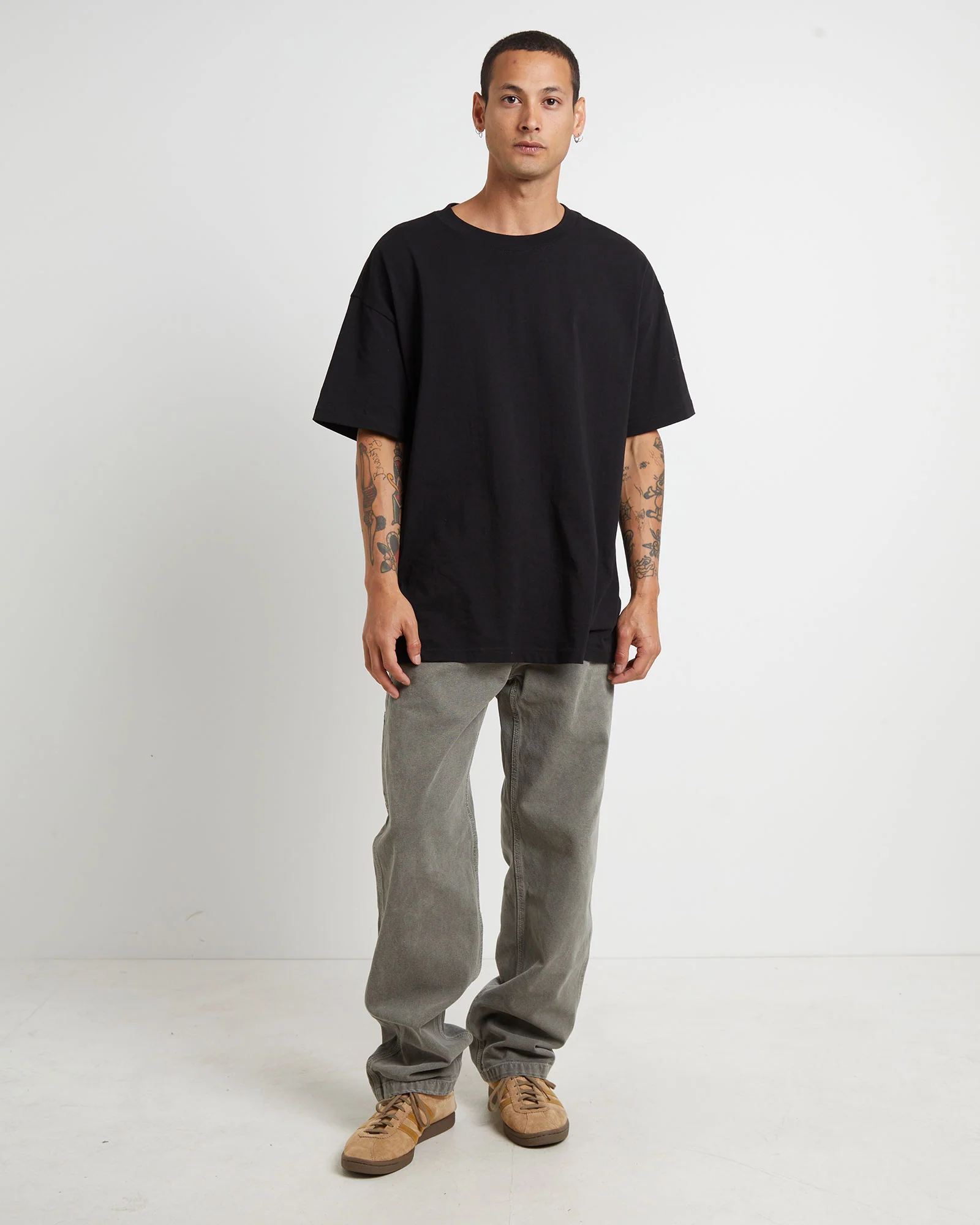 568 Stay Loose Denim Carpenter Pants in Oregano - Image 3