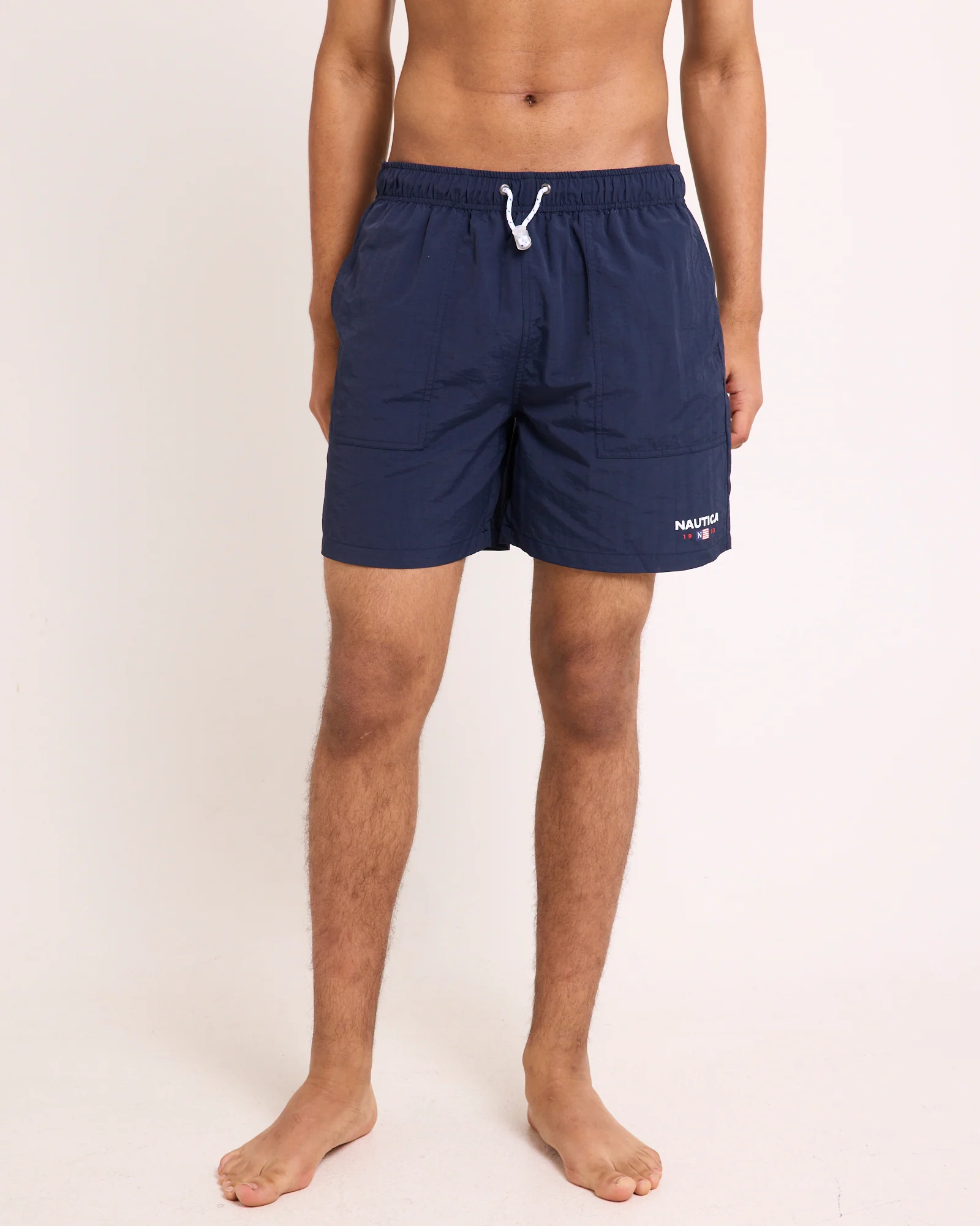 Relaxed Fit 6" Vintage 1983 Flag Swim Shorts - Image 2