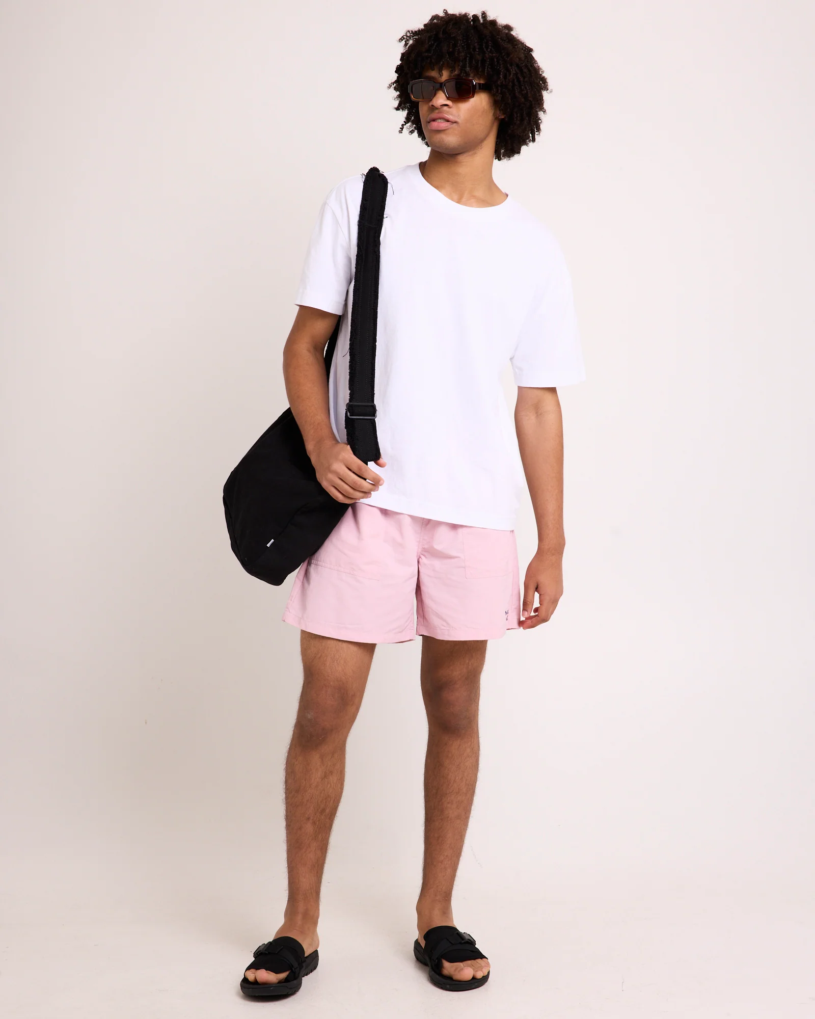 Relaxed Fit 6" Vintage 1983 Flag Swim Shorts