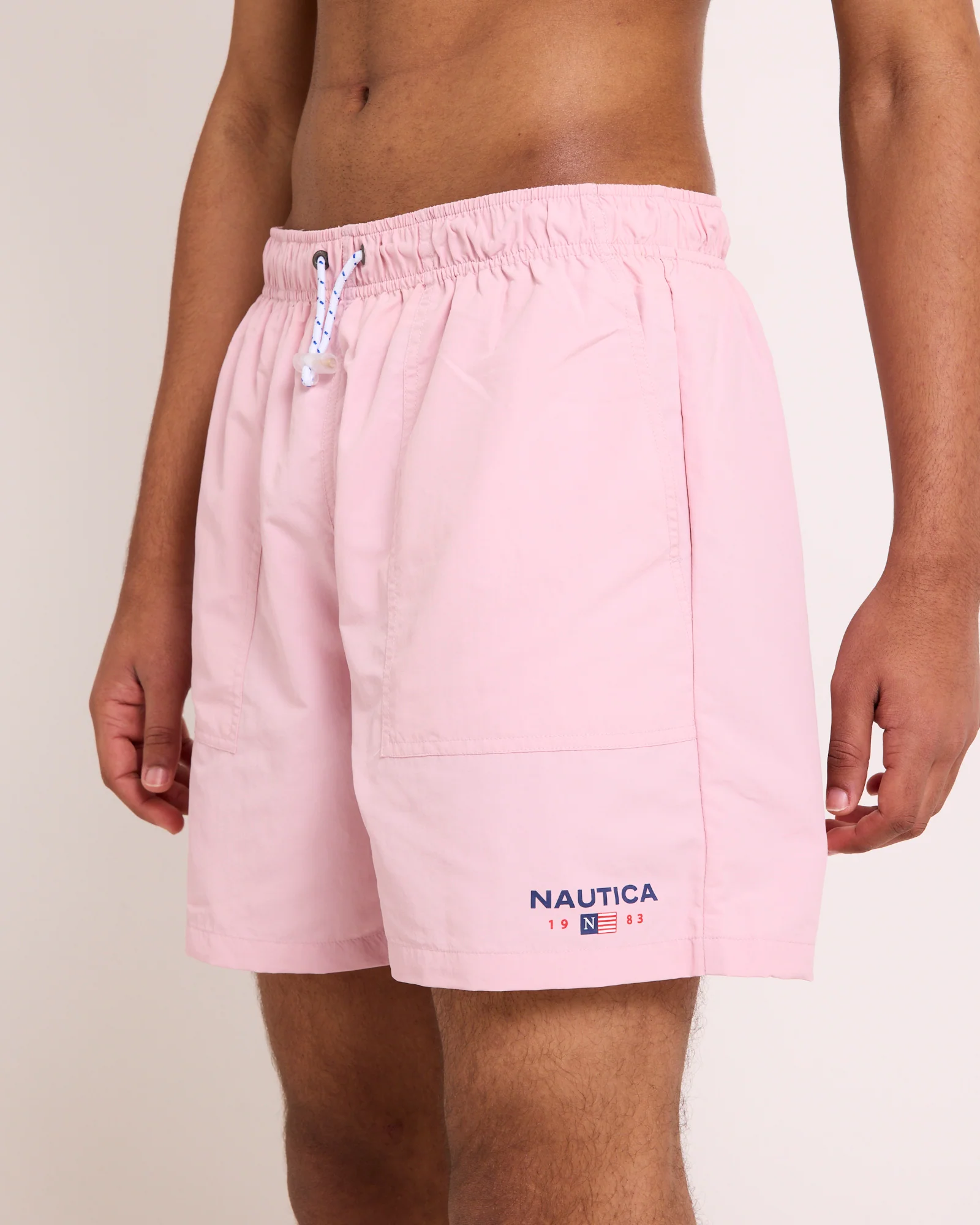 Relaxed Fit 6" Vintage 1983 Flag Swim Shorts - Image 5