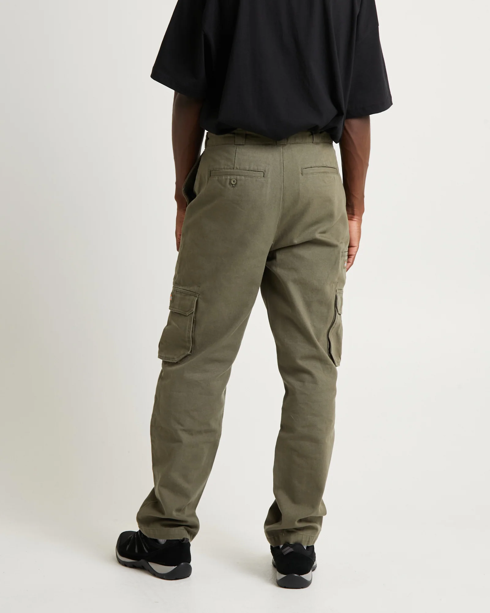 85-283 Cargo Canvas Pants Khaki - Image 2