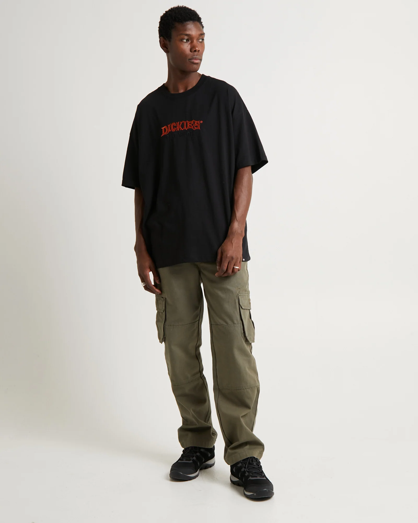 85-283 Cargo Canvas Pants Khaki - Image 3