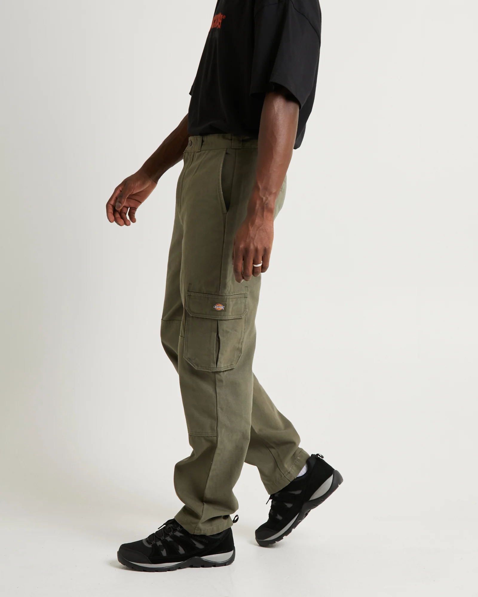 85-283 Cargo Canvas Pants Khaki - Image 5