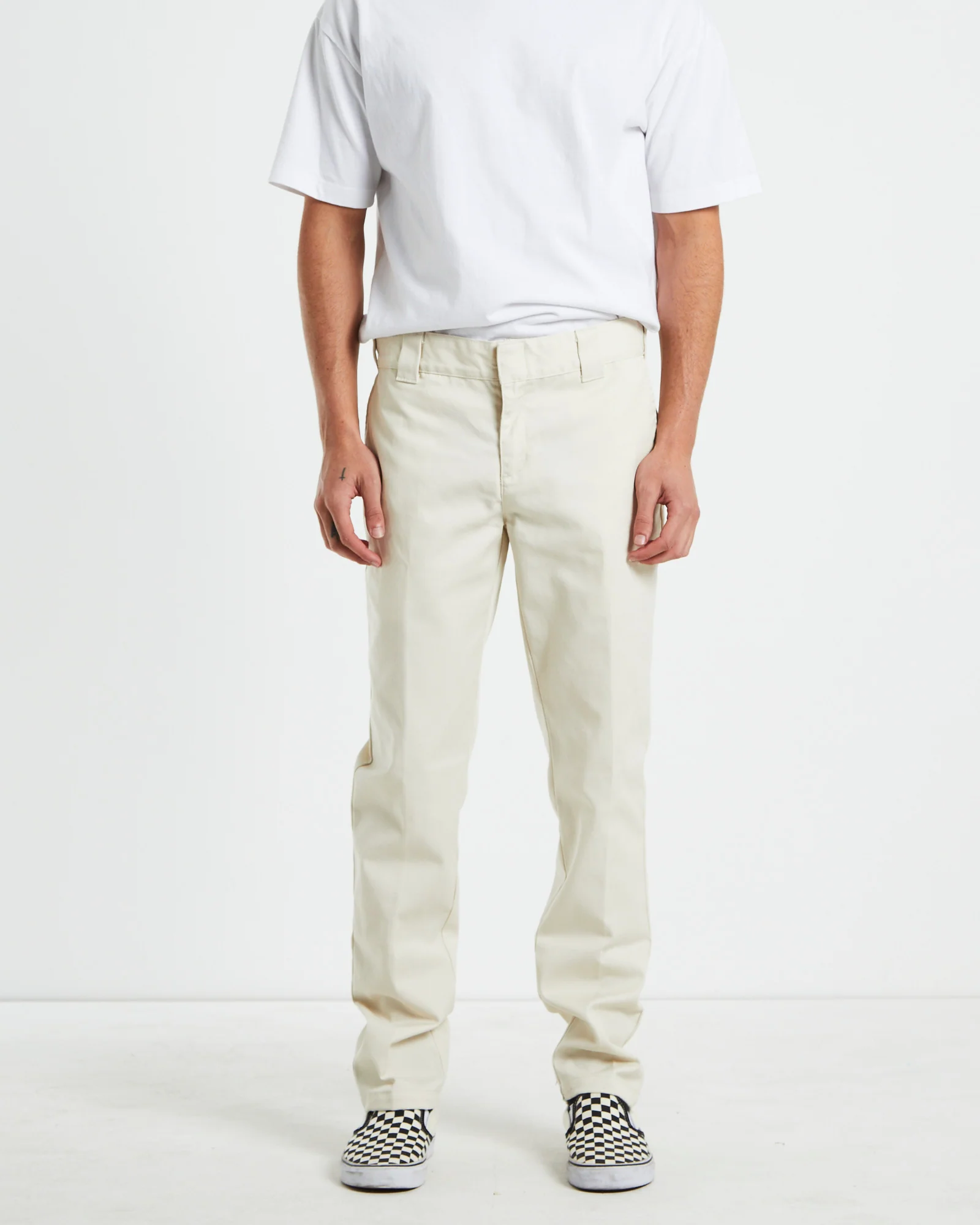 872 Slim Tapered Pants in Bone - Image 2