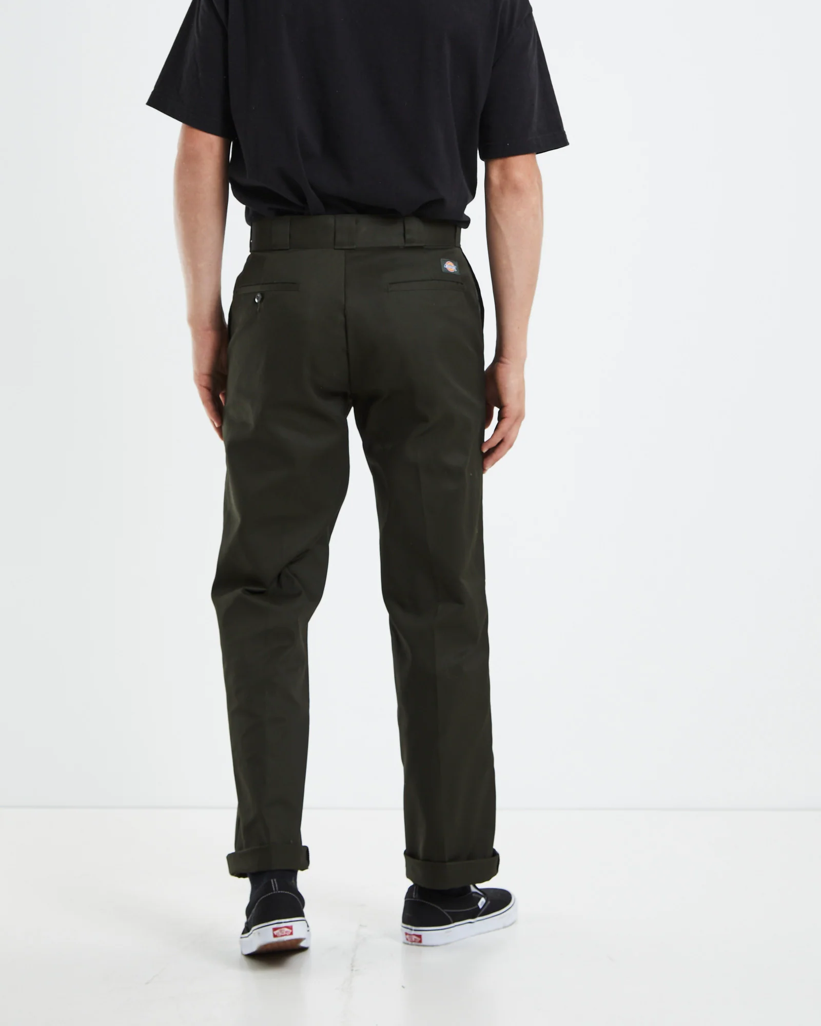 874 Original Fit Pants Pants Olive Green - Image 2