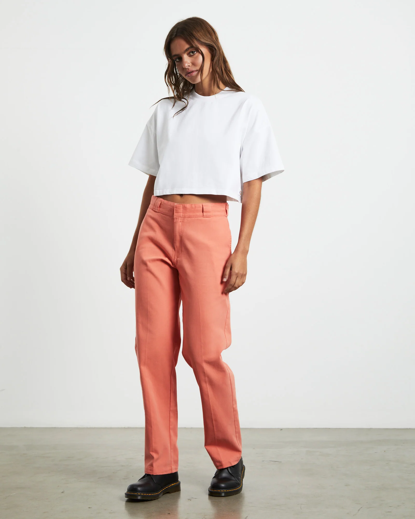 875 Pants in Papaya Orange - Image 3