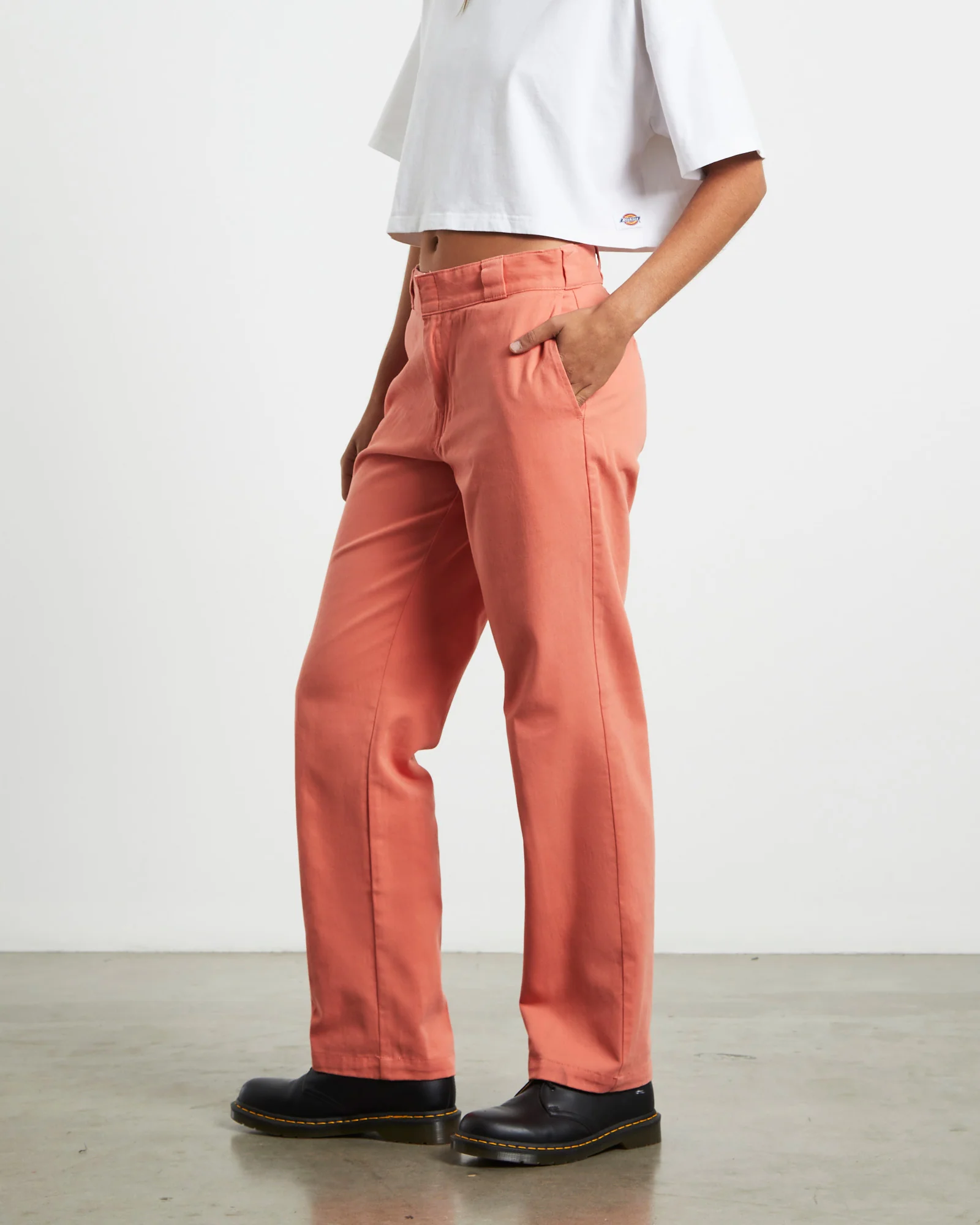 875 Pants in Papaya Orange - Image 4