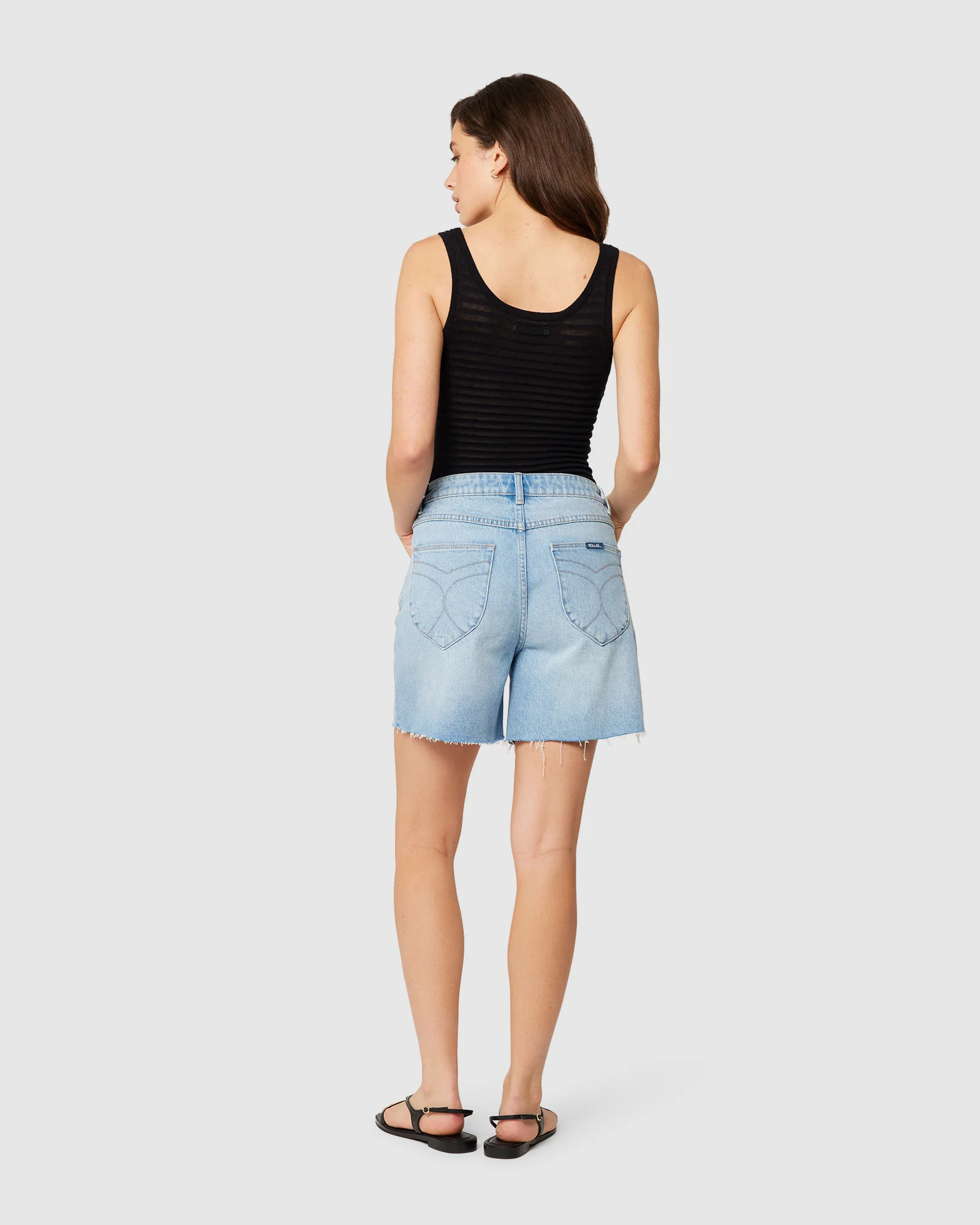 90's Relaxed Denim Shorts - Image 2