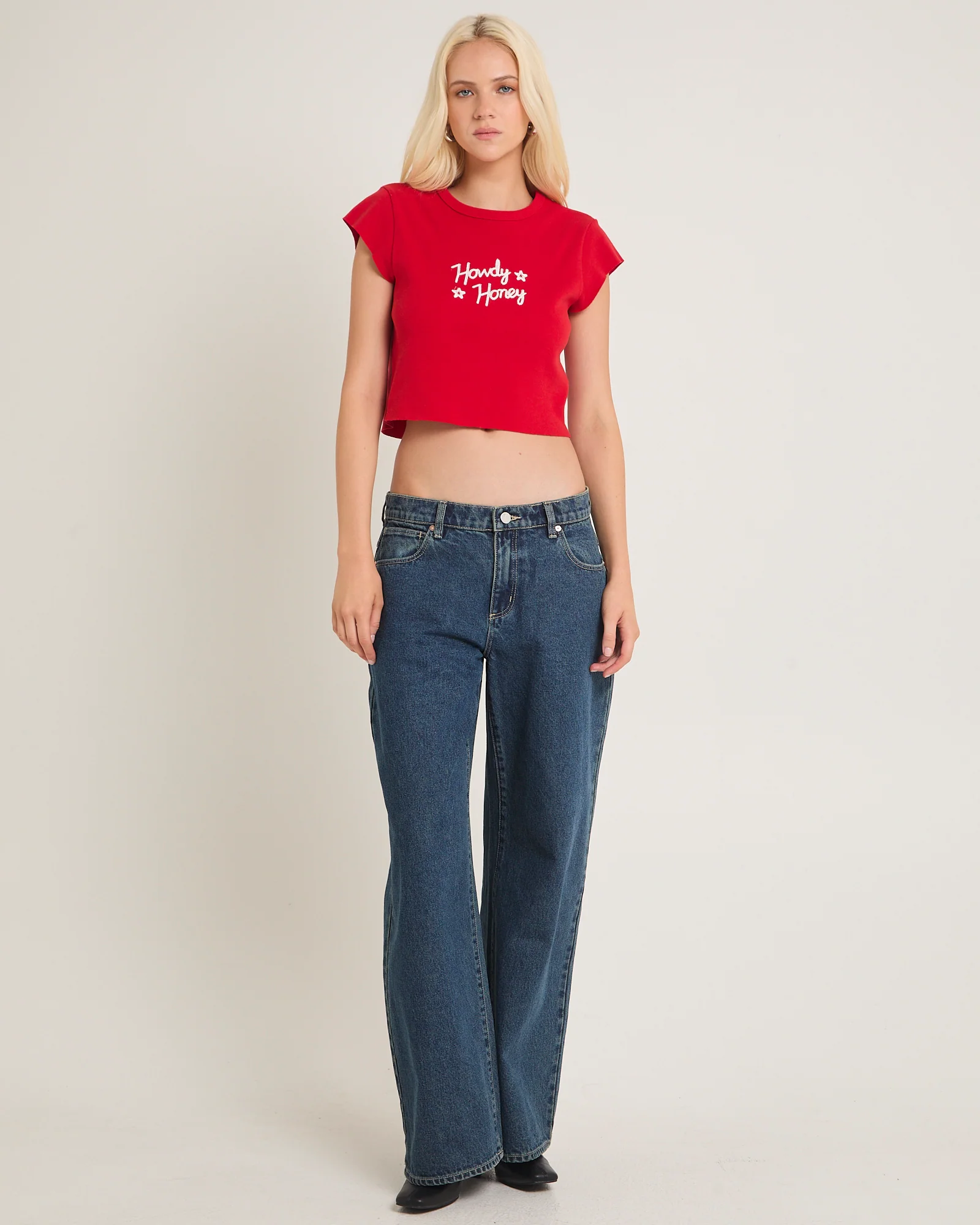 90's Rib Cut Off Baby Tee - Image 3