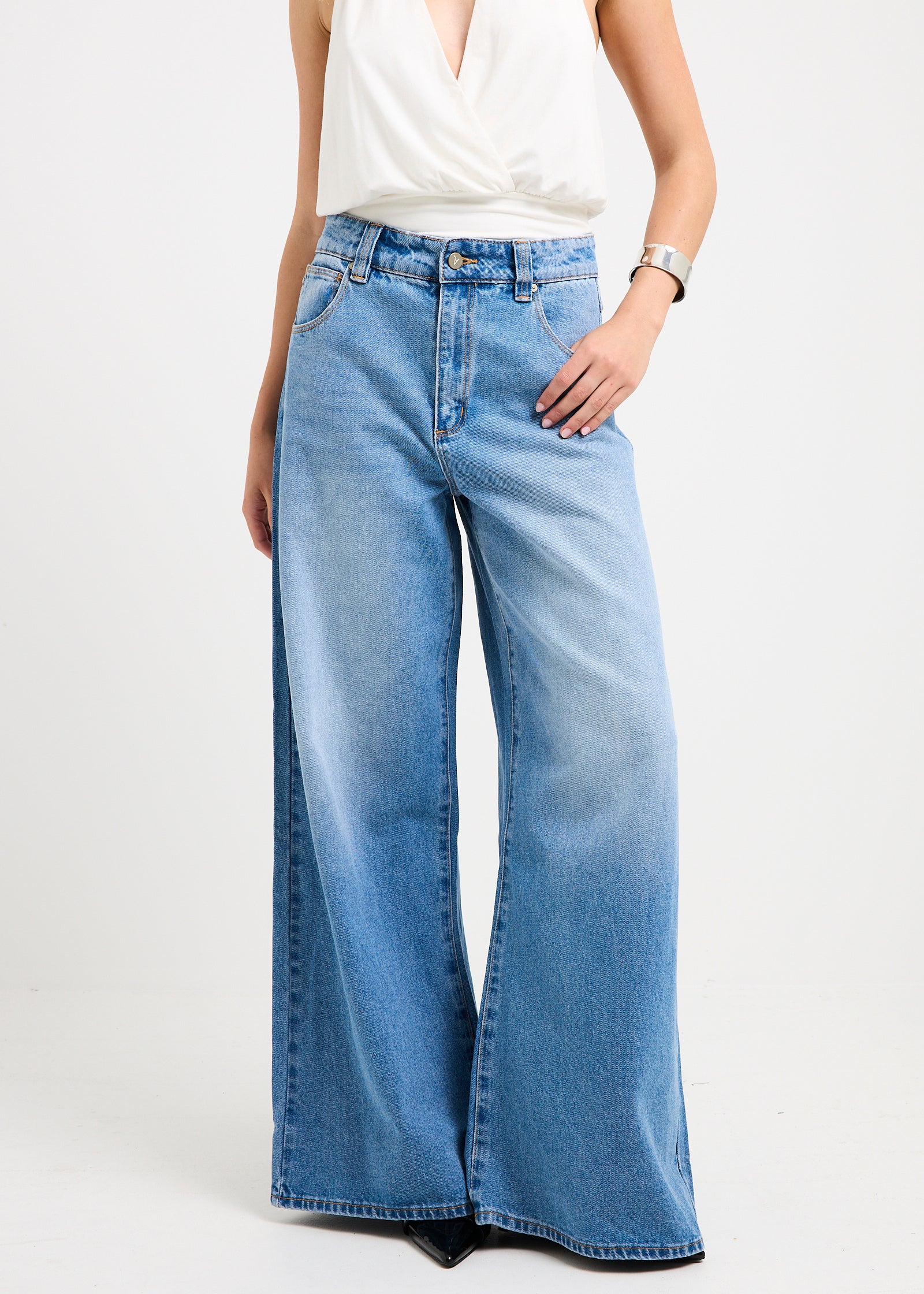 94 High Baggy Denim Jeans - Image 2