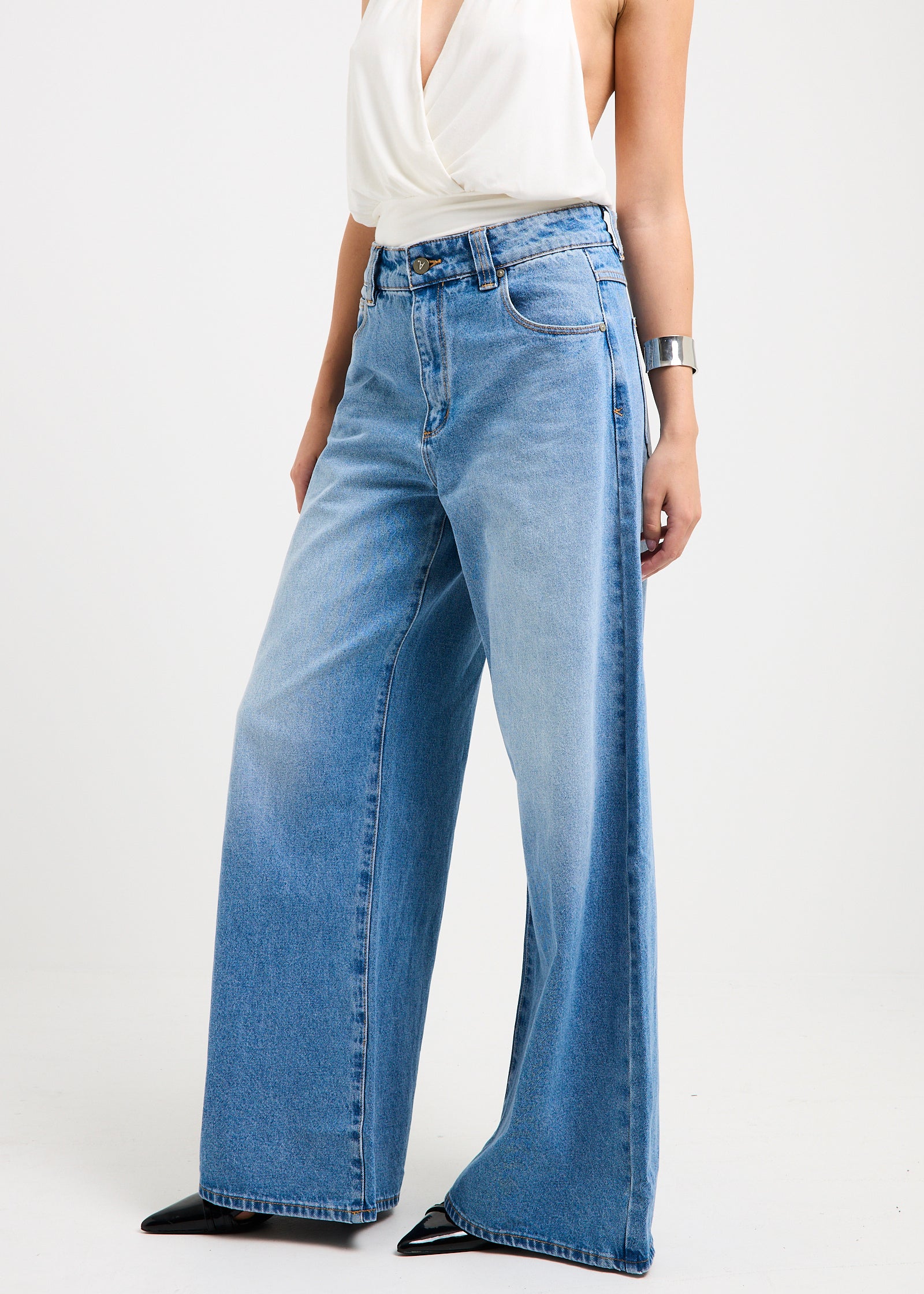94 High Baggy Denim Jeans - Image 3