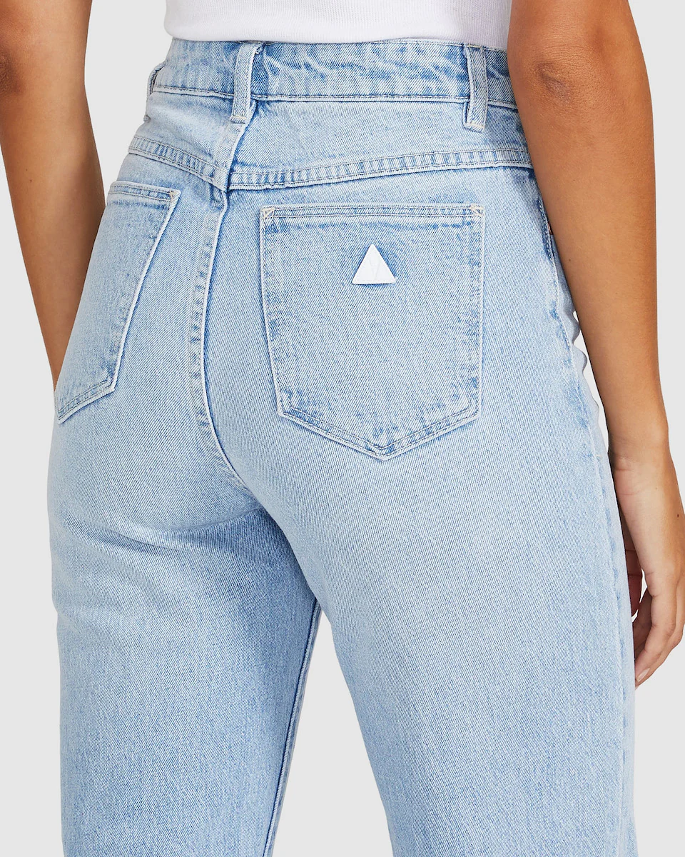 94 High Straight Jeans Gina Ripped Blue - Image 6