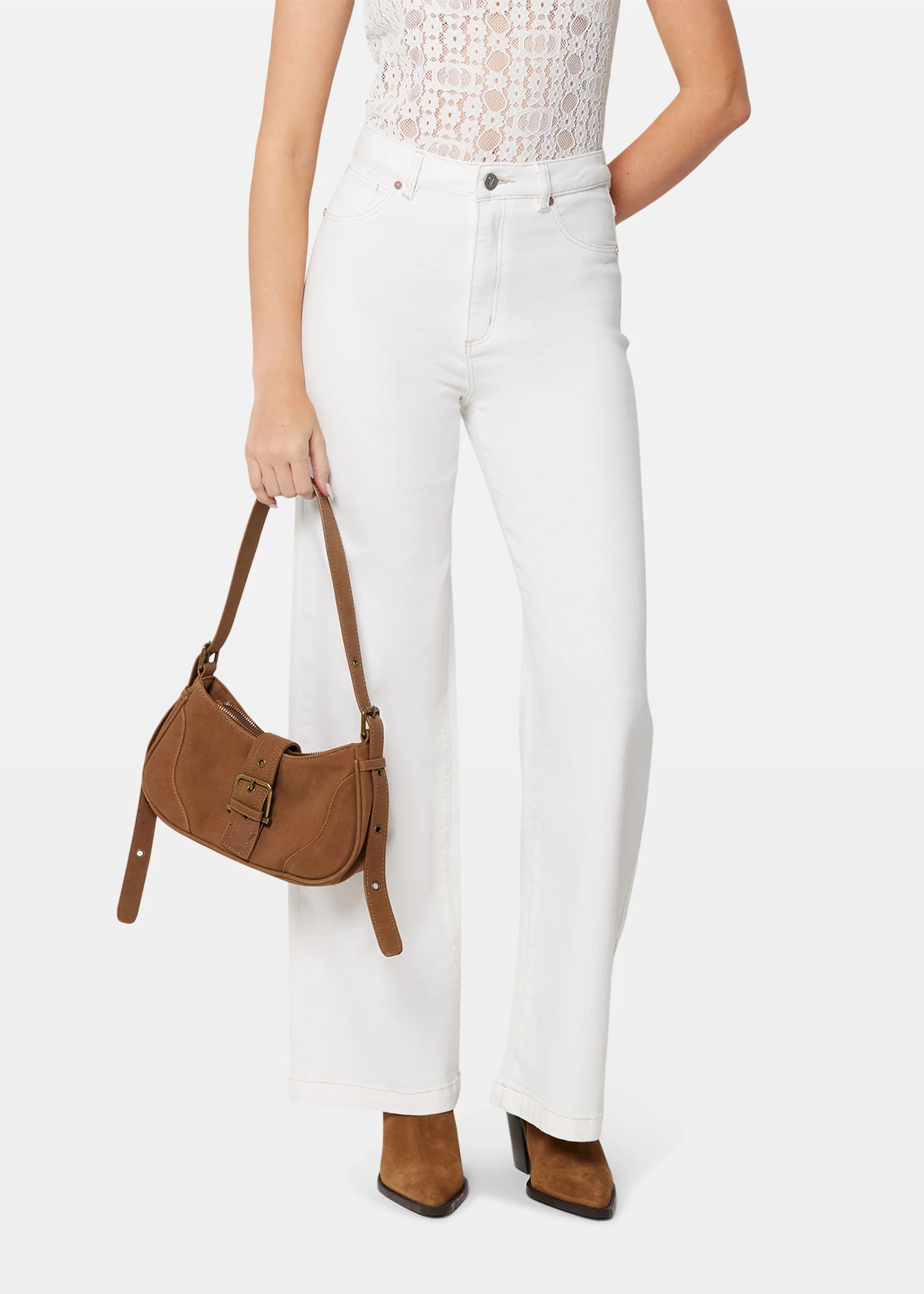 94 High & Wide Denim Jeans - Image 2