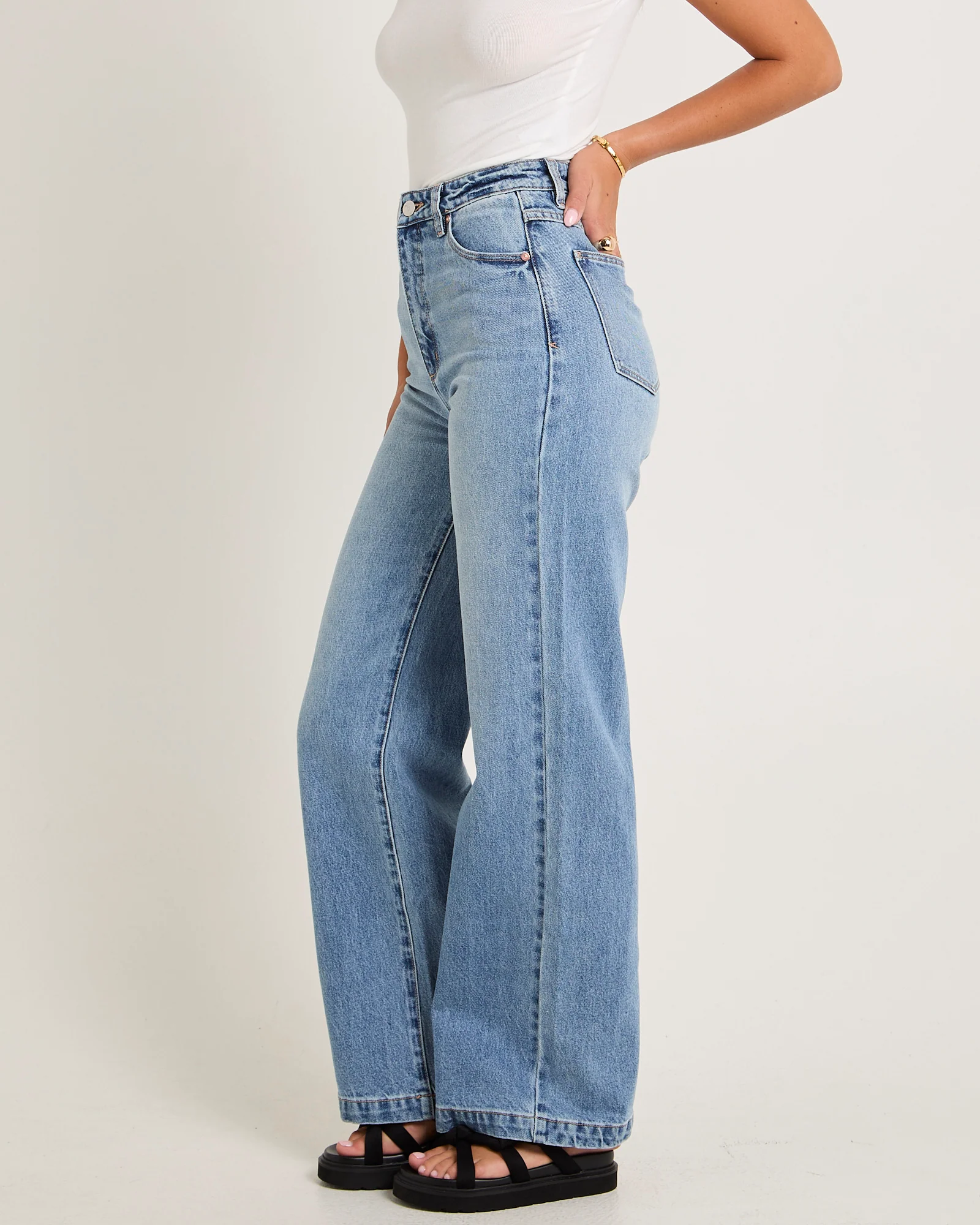 94 High & Wide Jeans Liv - Image 4