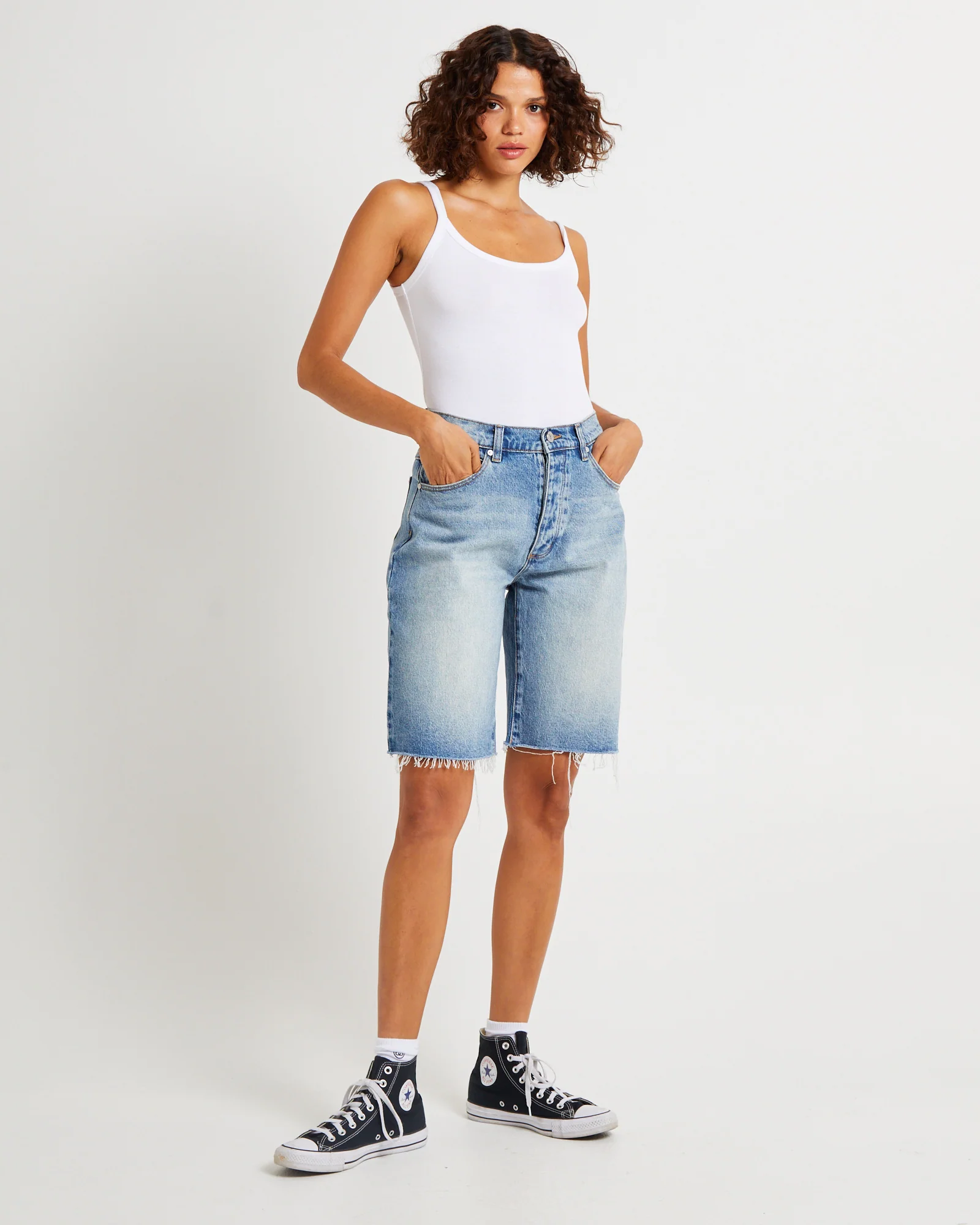 95 Baggy Denim Jorts Lula Recycled - Image 3
