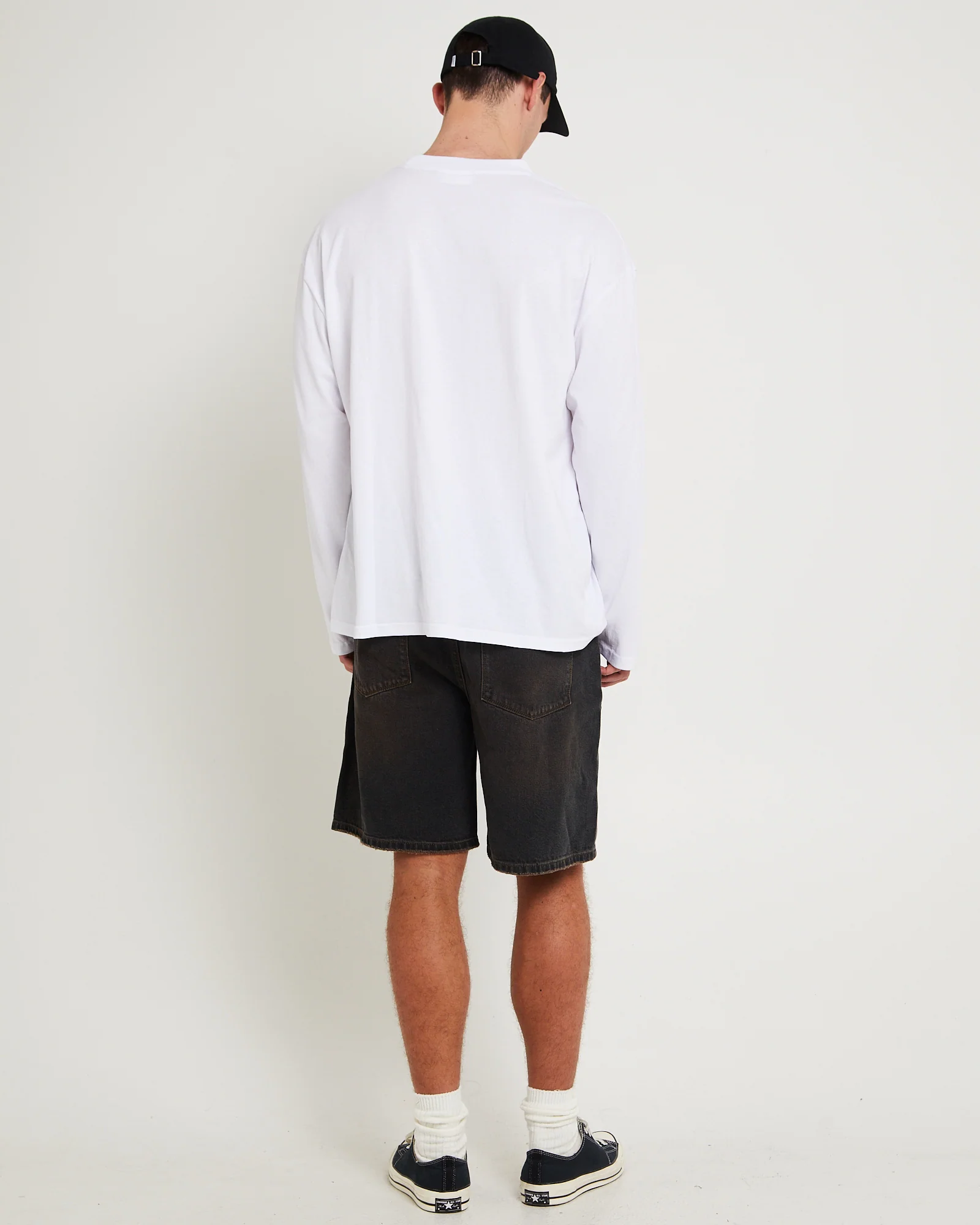 95 Baggy Denim  Short Dark Sky - Image 2